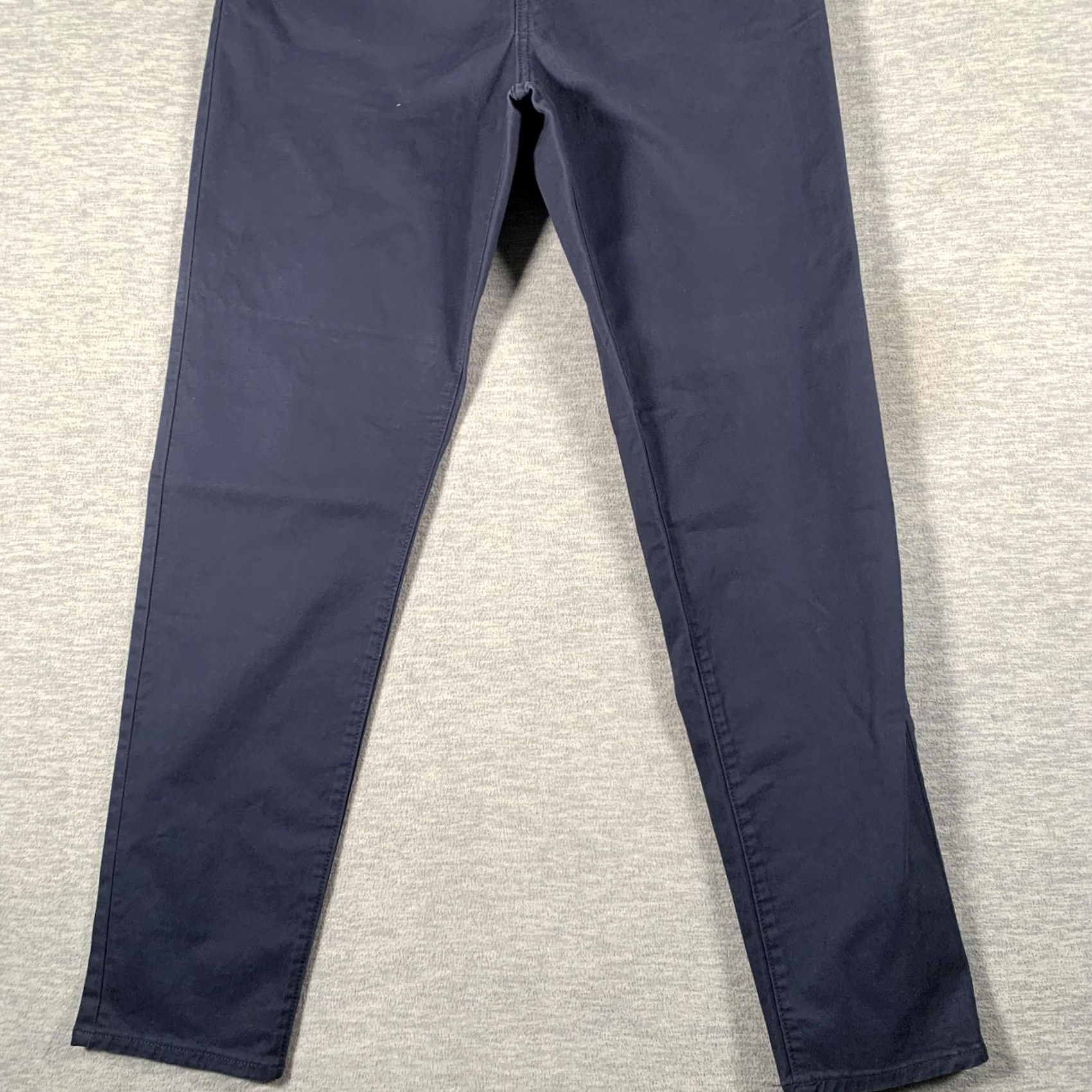 Dockers Dockers Jeans Womens 27 Navy High Slim High Rise Tapered Stretch Denim Size 27" / US 4 / IT 40 - 3 Thumbnail