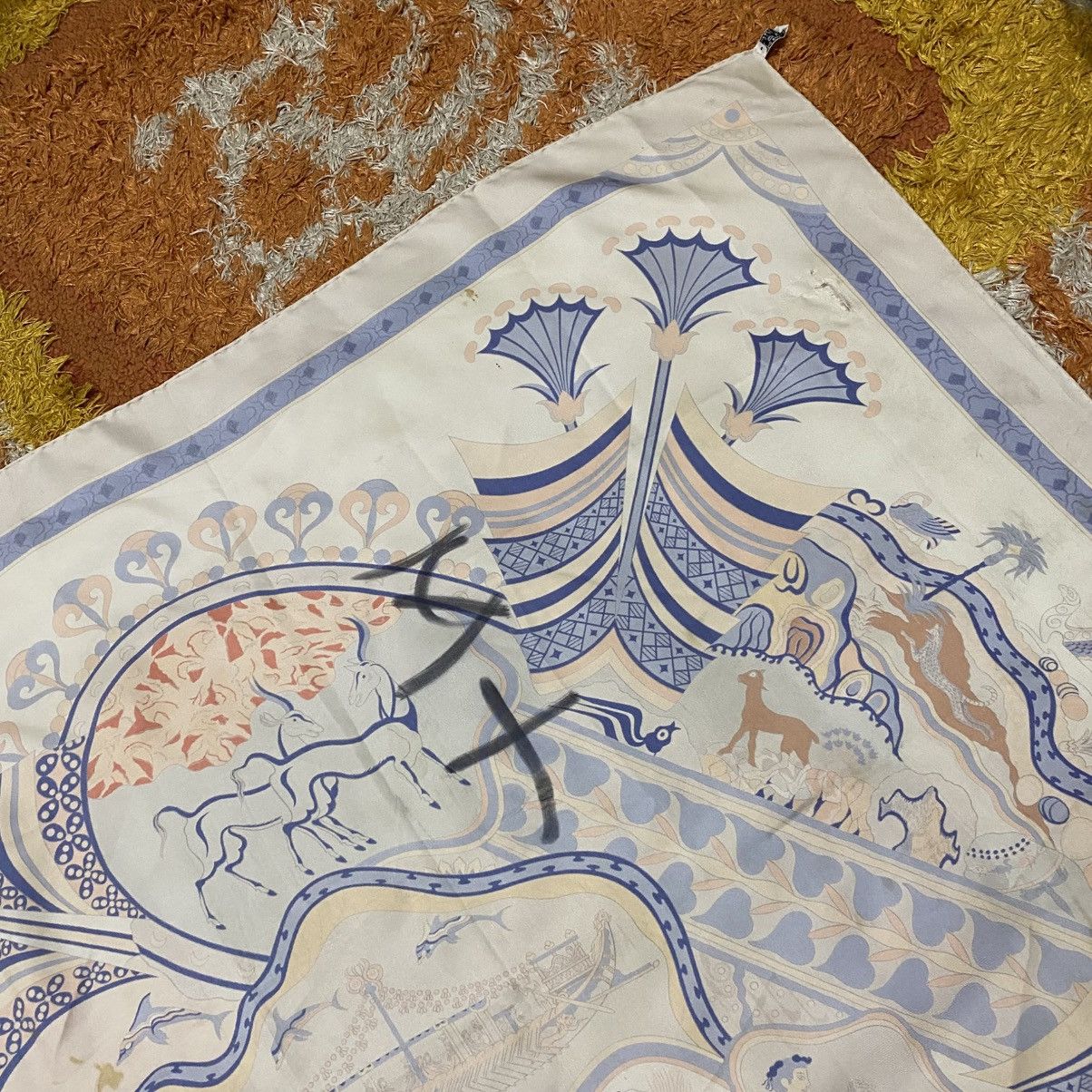 Hermes ☀️Hermes Les Printemps de Thera silk scarf by J.Abadie Size ONE SIZE - 14 Thumbnail