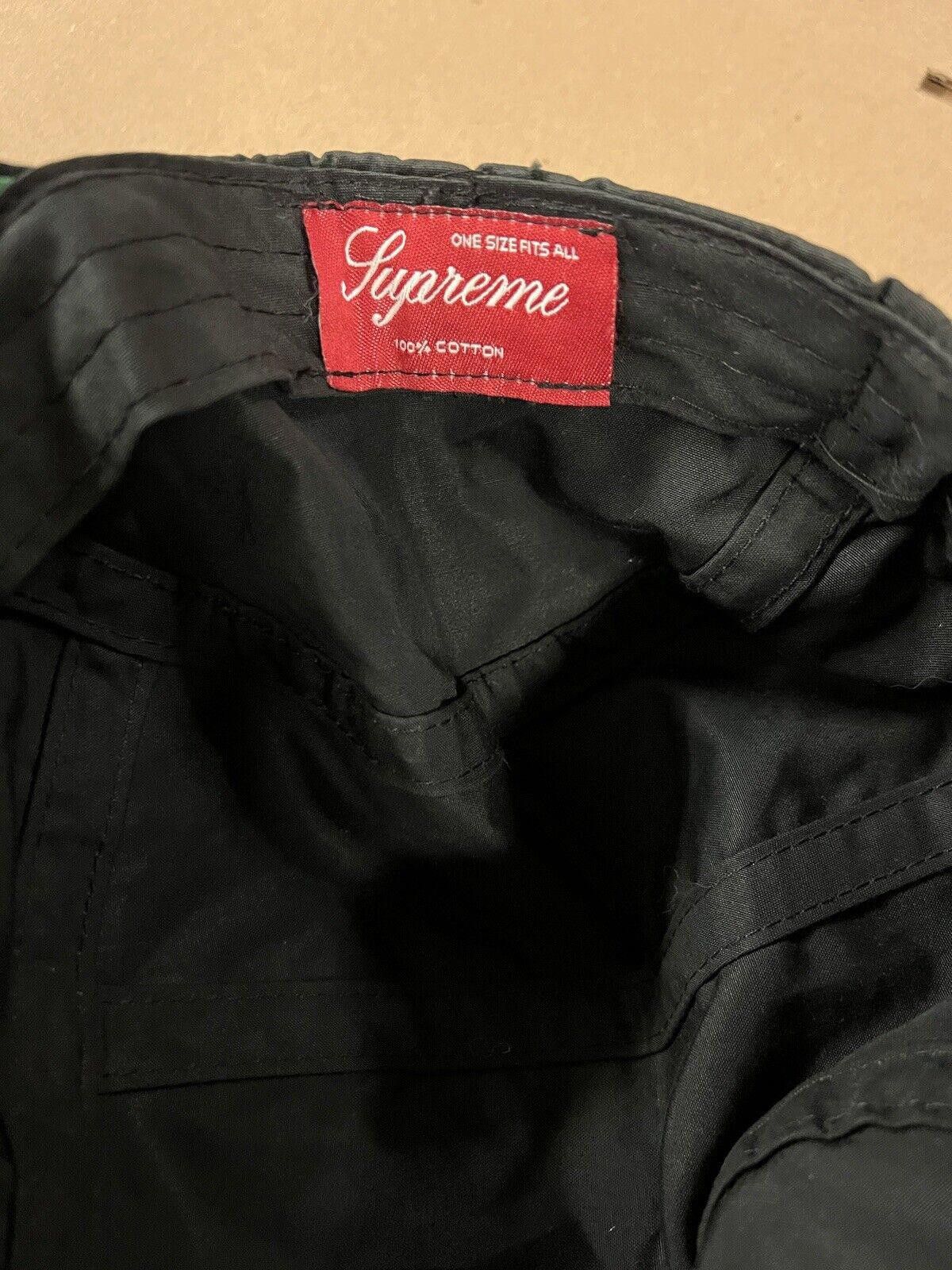 Supreme SS09 Supreme Long Bill 5 Panel Camp Cap Hat Black 2009 Size ONE SIZE - 6 Thumbnail