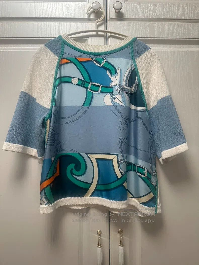 Hermes Silk Print Patchwork