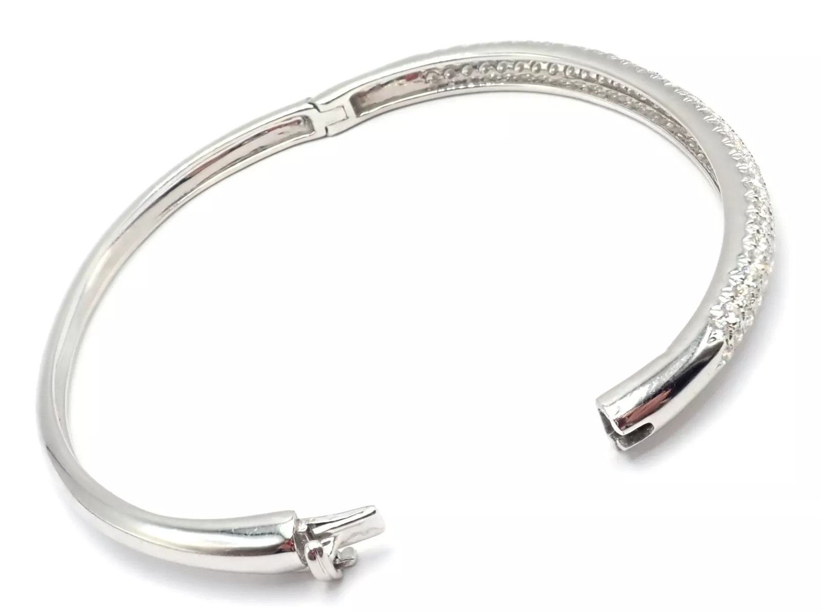 Van Cleef & Arpels Van Cleef & Arpels 18k White Gold Bangle Bracelet Paper Size ONE SIZE - 9 Thumbnail