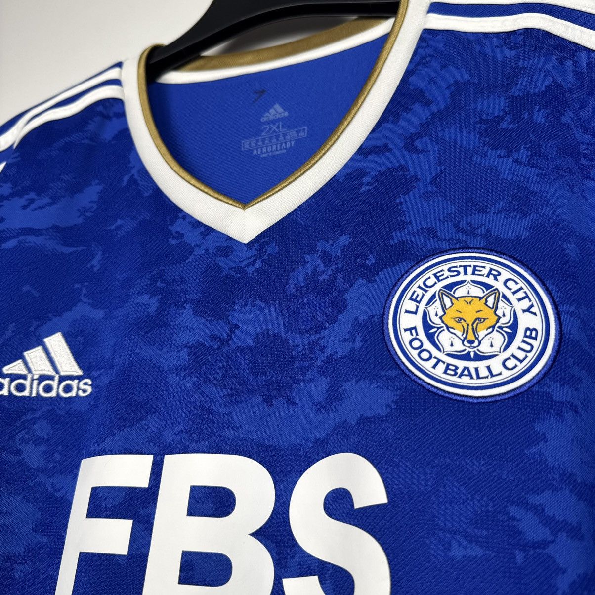 Adidas LEICESTER CITY 2021 2022 HOME FOOTBALL SHIRT SOCCER JERSEY Size US XXL / EU 58 / 5 - 14 Thumbnail