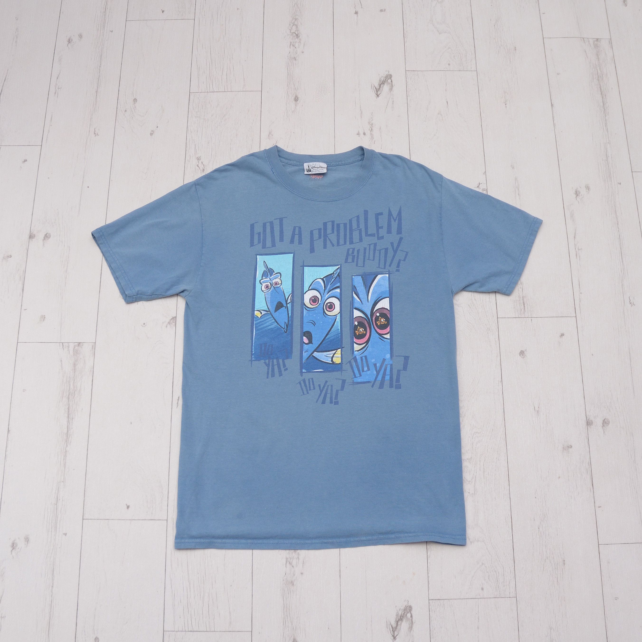 Disney × Vintage Disney Parks Finding Nemo Dory Got A Problem Buddy T-Shirt Size US S / EU 44-46 / 1 - 1 Thumbnail