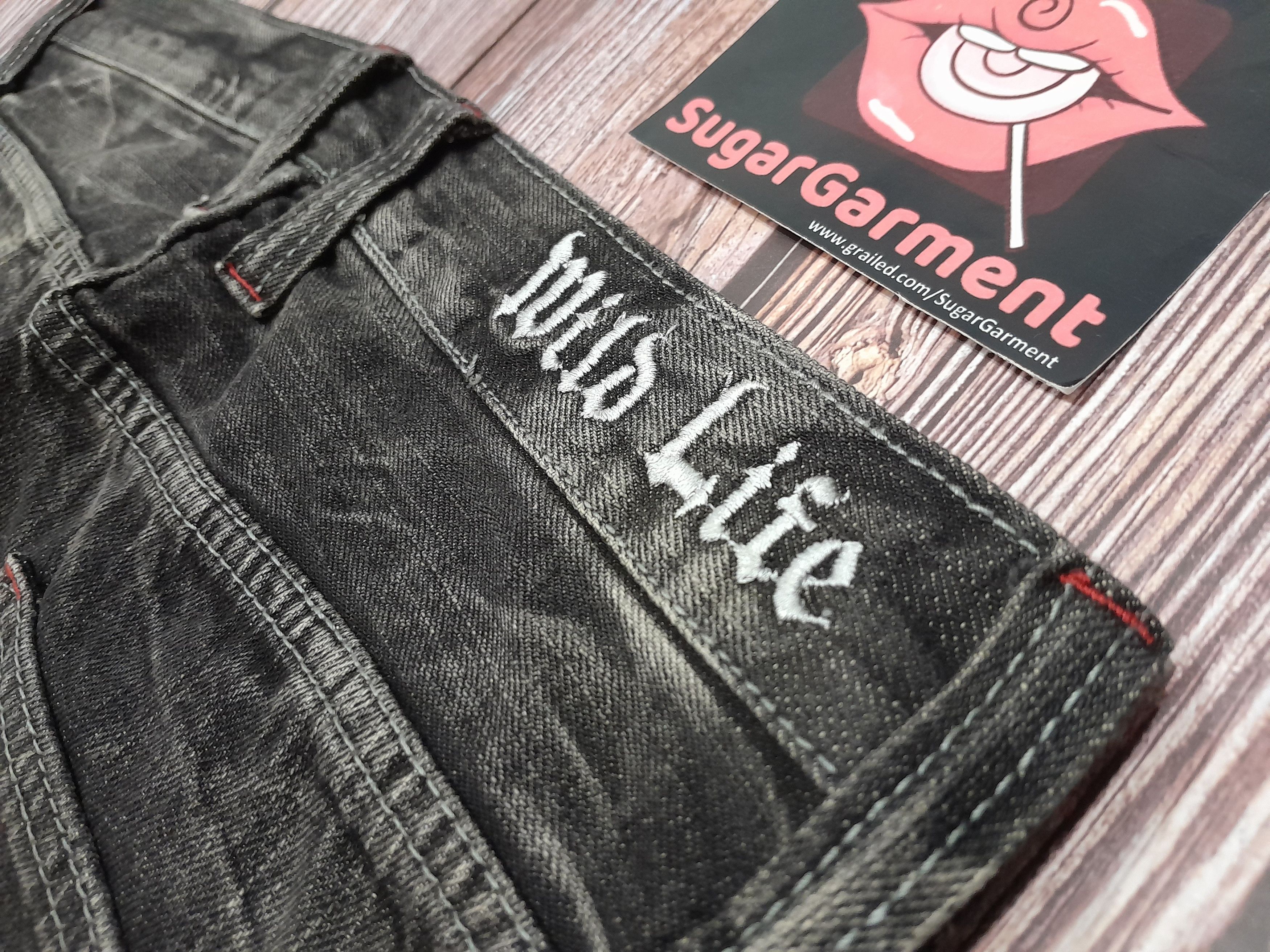 Japanese Brand × Vintage Japanese Brand Skull Wild Life Vintage Jeans Punk Size US 31 - 15 Thumbnail