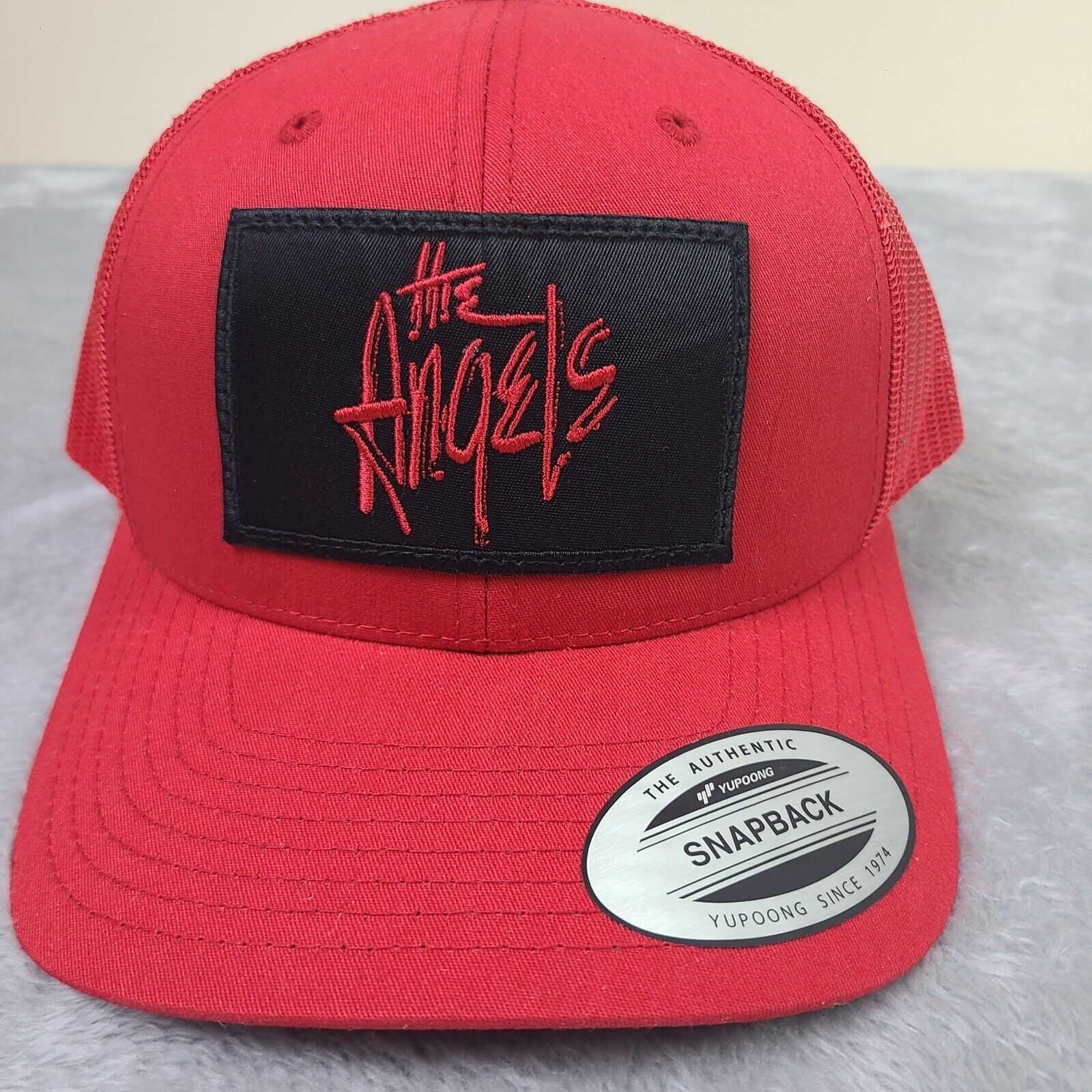Vintage Yupoong The Angels Australian Band Spellout Classic Logo Sna Size ONE SIZE - 1 Thumbnail