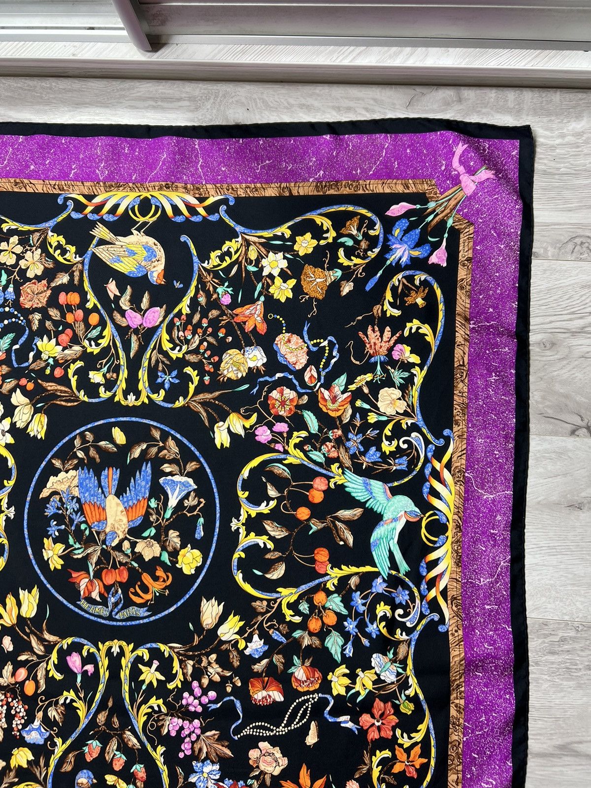 Hermes HERMES Carre Pierres d'Orient et d'Occident Silk Scarf Size ONE SIZE - 7 Thumbnail