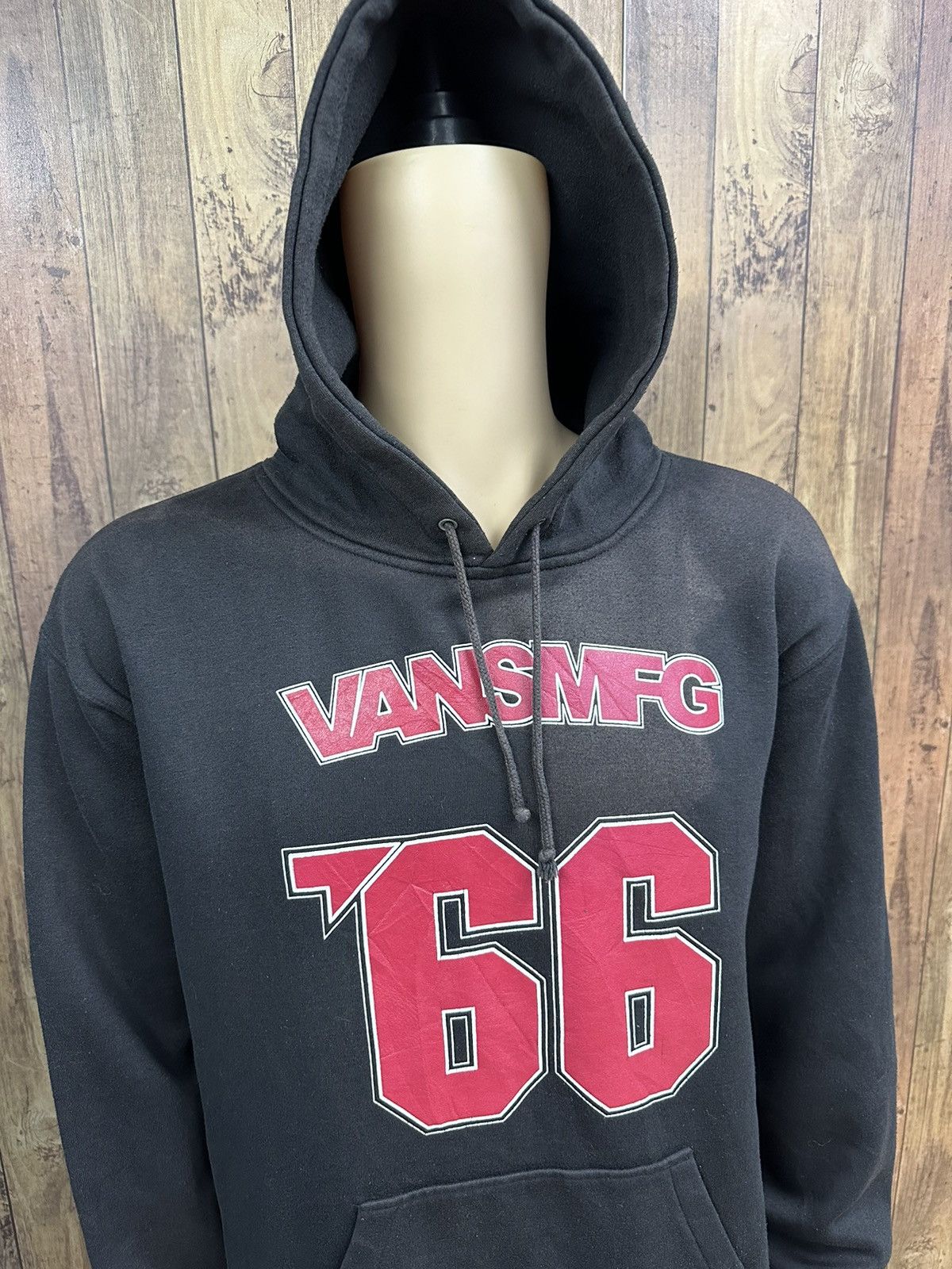 Vans Vans MFG 66 Faded Washed Hoodie Z52 Size US XL / EU 56 / 4 - 2 Thumbnail