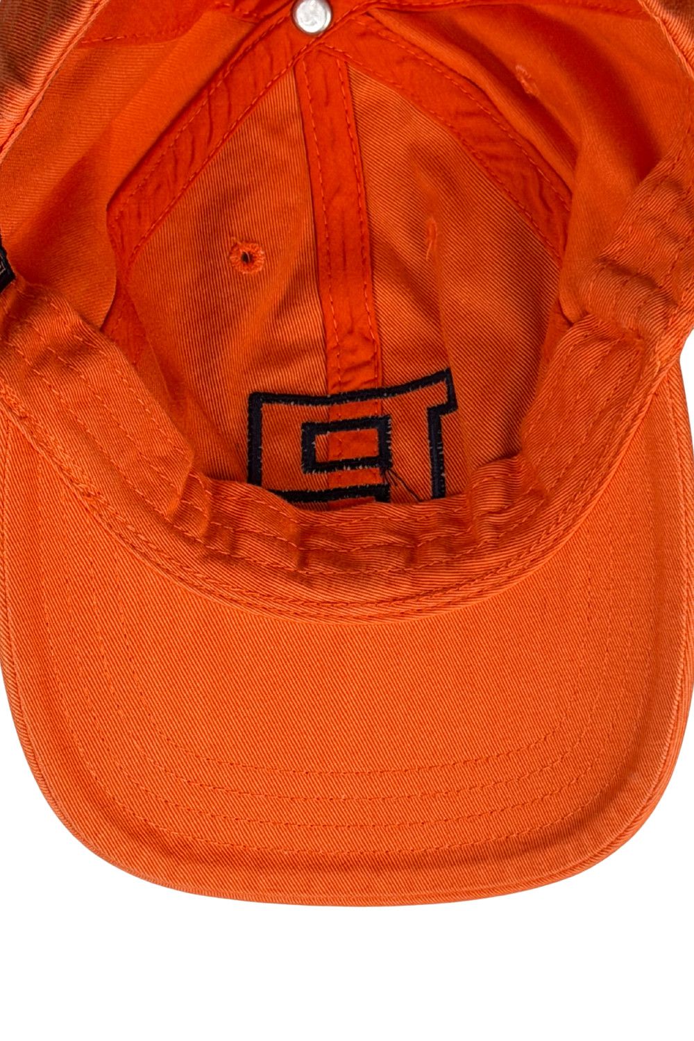 Polo Ralph Lauren Vintage Polo Sport Ralph Lauren Orange P Logo Strapback Cap Size ONE SIZE - 15 Thumbnail