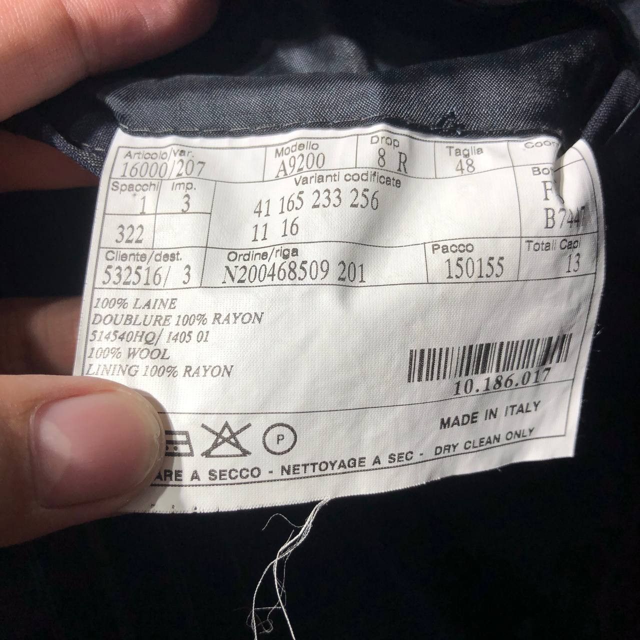 Hermes Hermes Pinstripe Blazer coat Size 48R - 10 Thumbnail