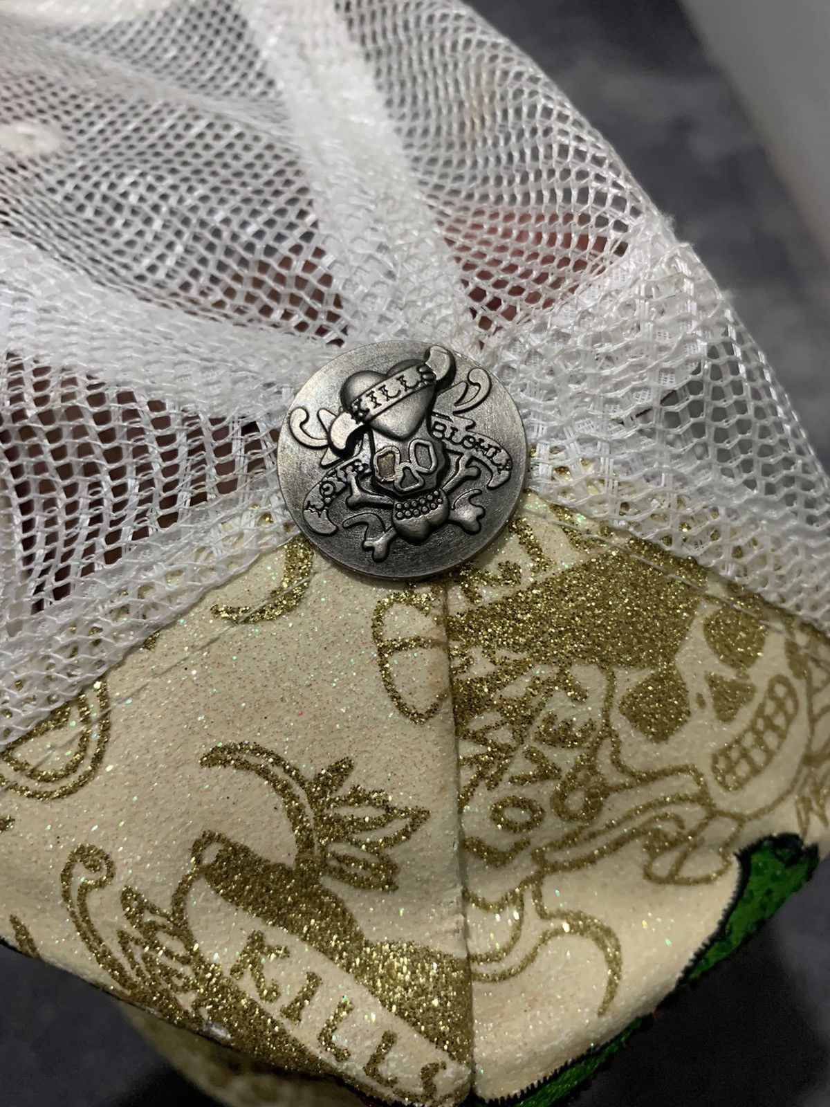 Ed Hardy Hats cap trucker ed hardy eternal love Size ONE SIZE - 5 Thumbnail