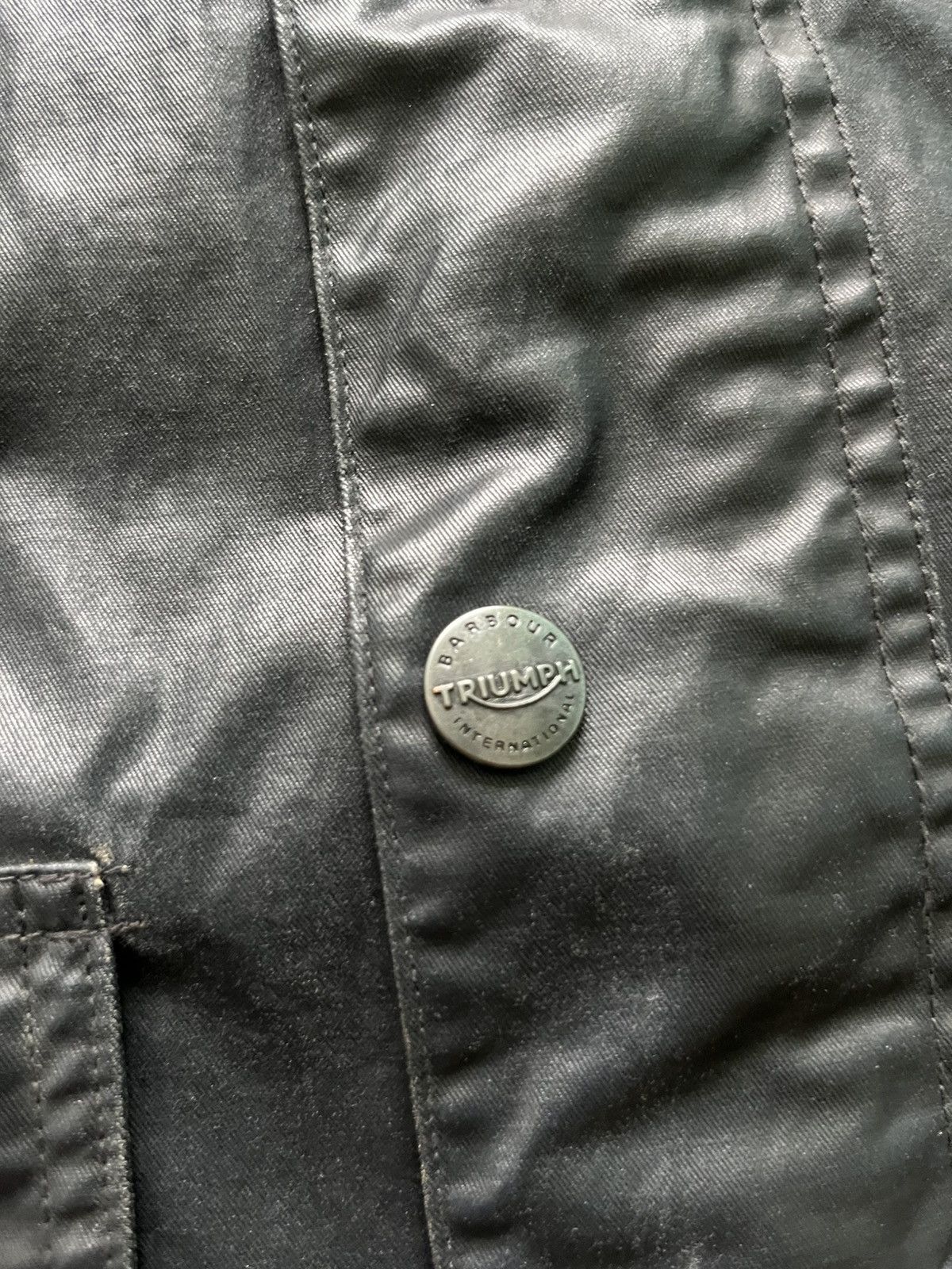 Barbour Barbour International Triumph Jacket Mens Waxed Cotton Size US L / EU 52-54 / 3 - 5 Thumbnail
