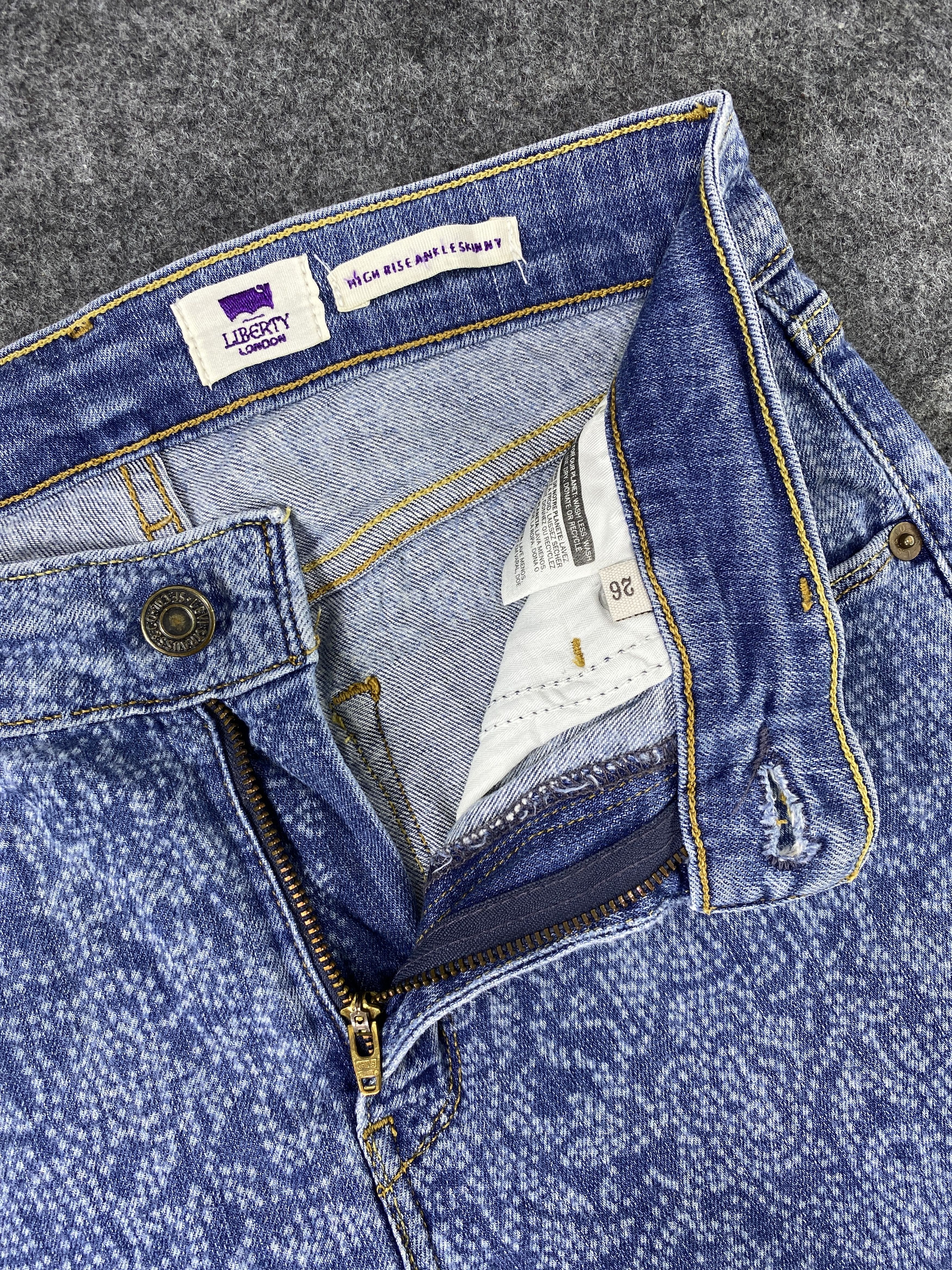 Jean Liberty X Levis Paislee High Rise Ankle Skinny Jeans - J1005 Size US 27 - 7 Thumbnail
