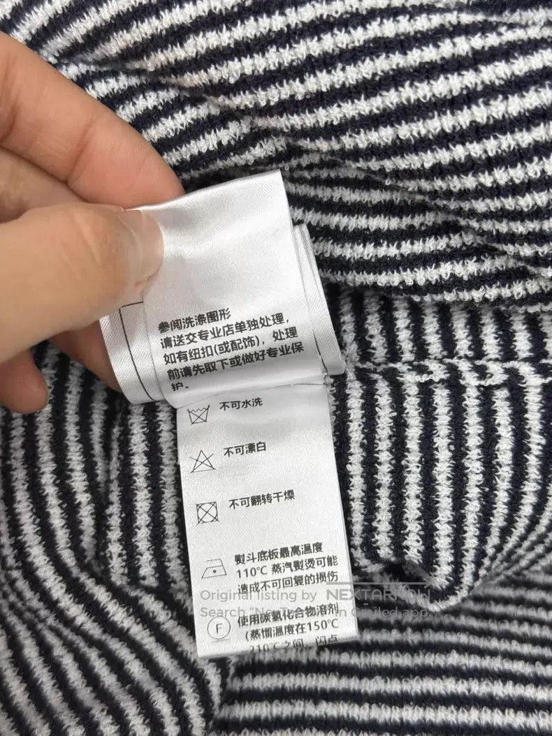 Chanel Chanel 23C black and white striped dress Size XXS / US 00 / IT 34 - 7 Thumbnail