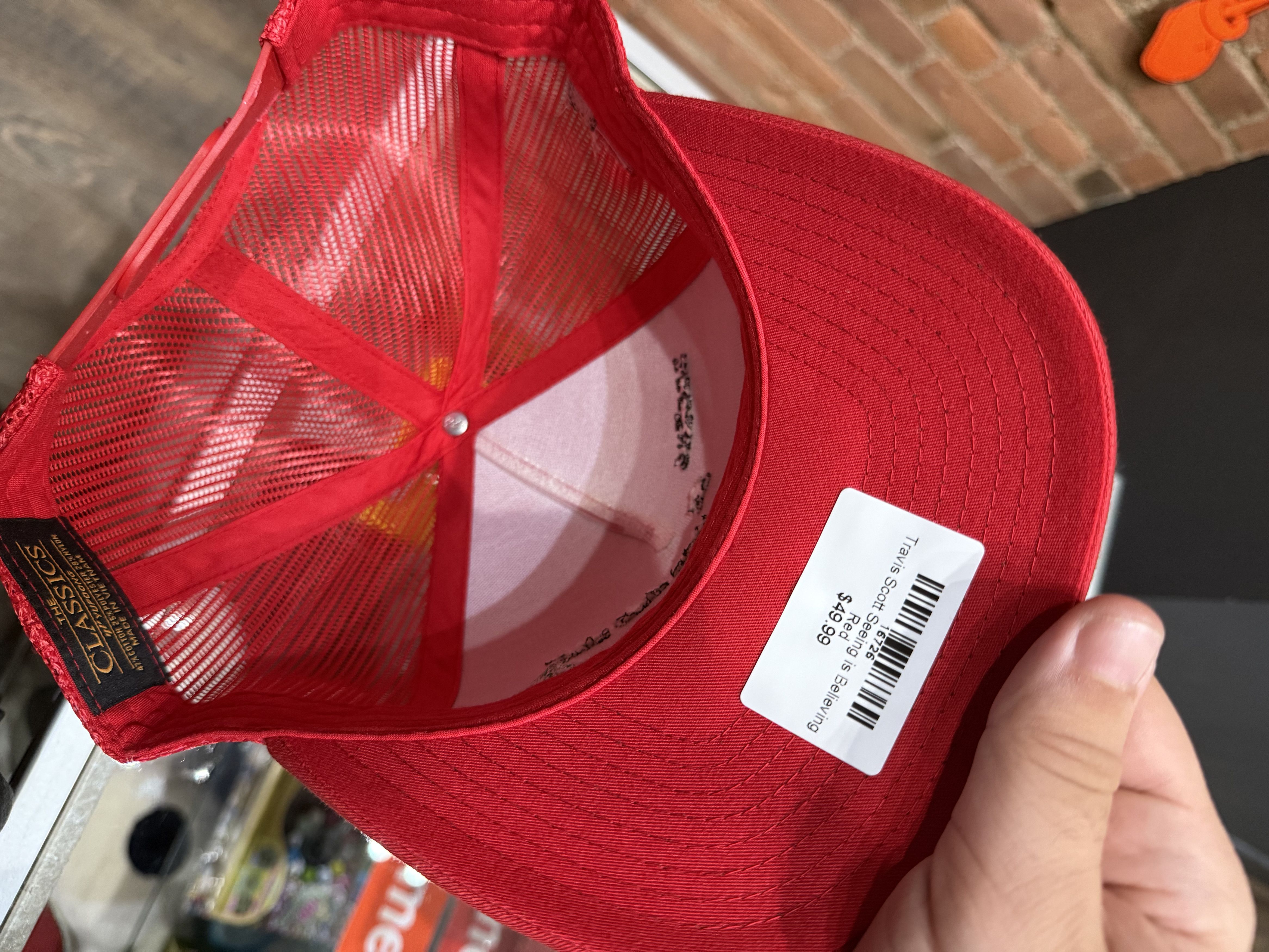 Travis Scott Travis Scott Seeing is Believing Hat Size ONE SIZE - 3 Thumbnail