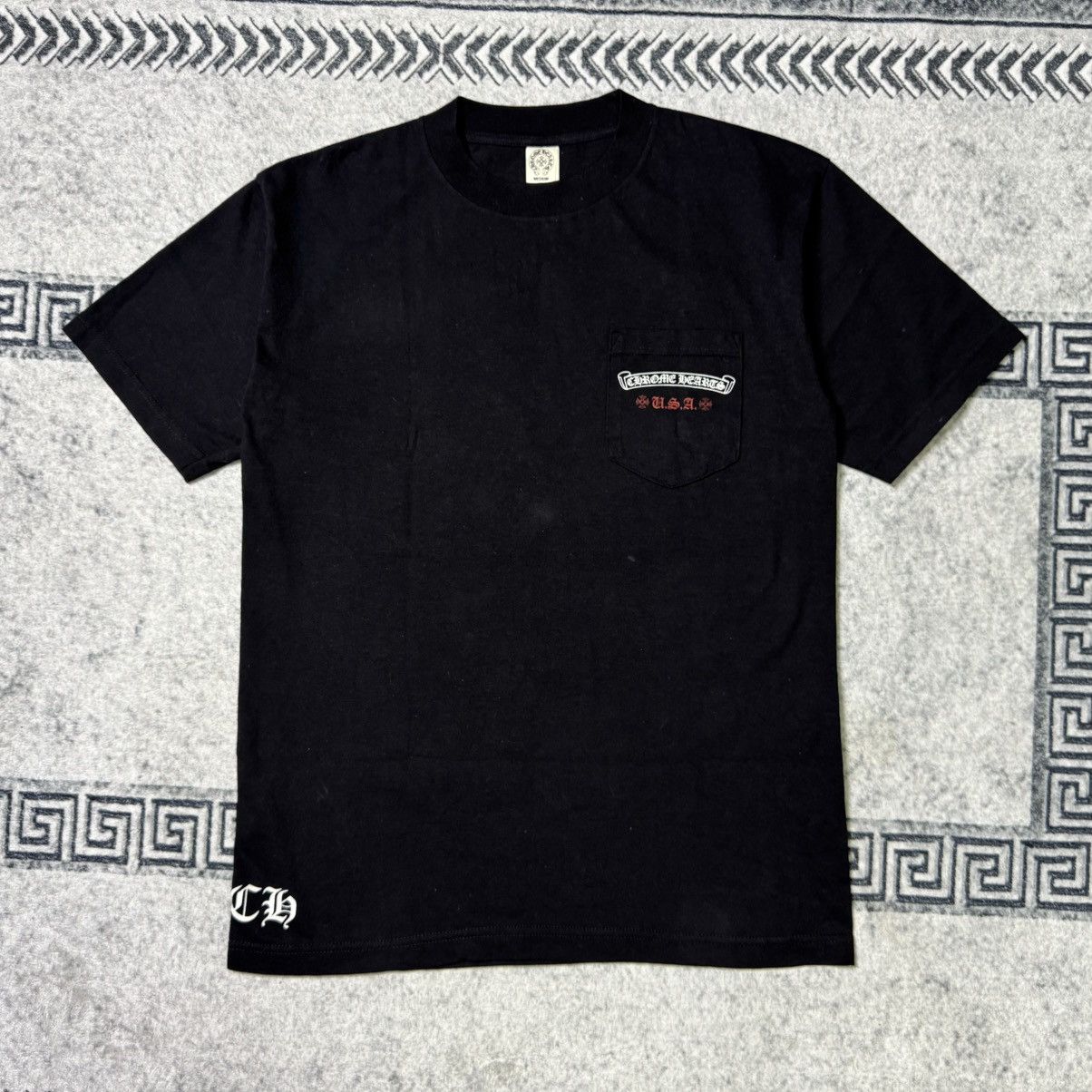 Chrome Hearts LIKE NEW! DEADSTOCK! 2010s AMFLAG AMERICAN FLAG Size US M / EU 48-50 / 2 - 2 Thumbnail