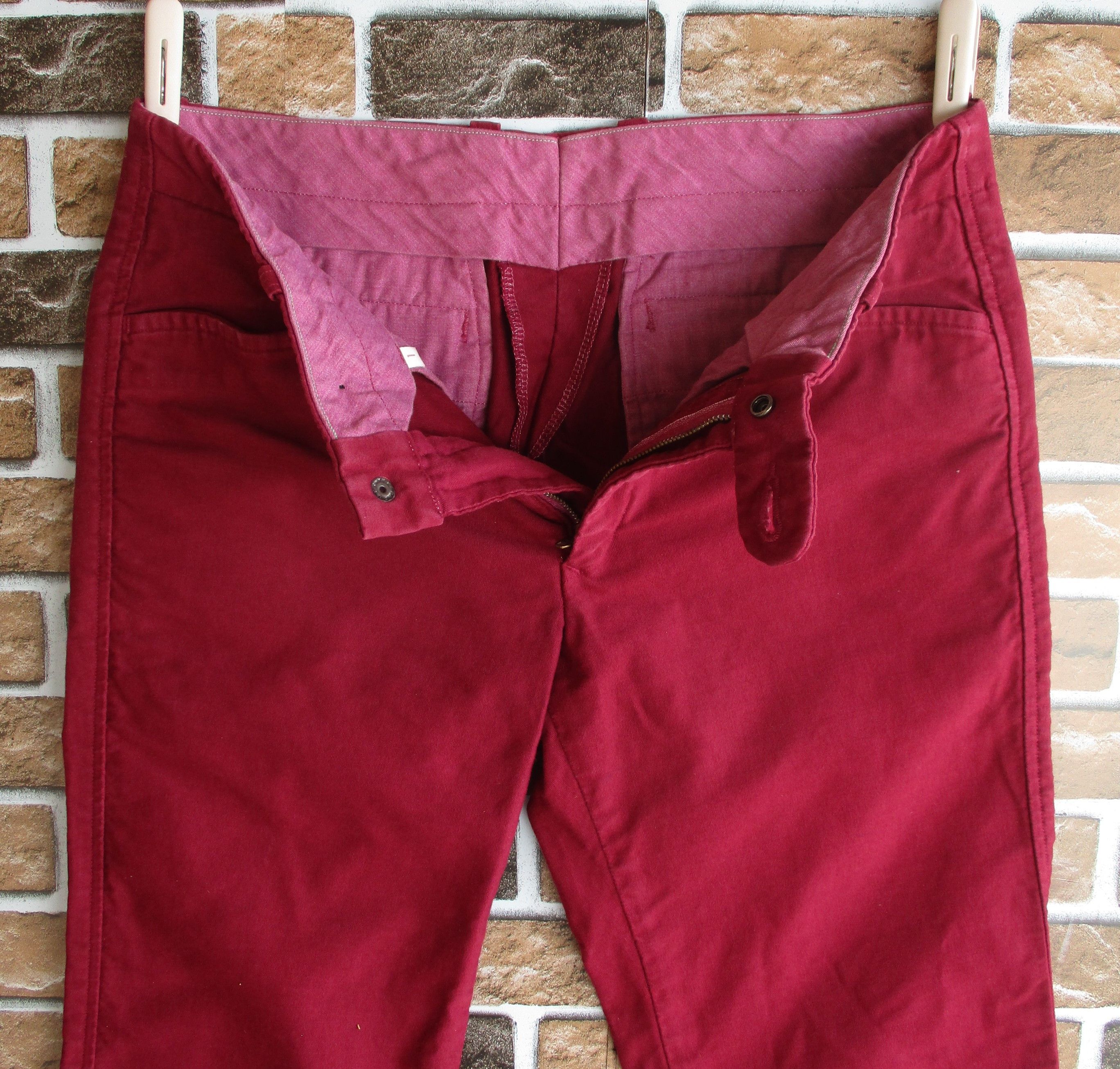 HOLLYWOOD RANCH MARKET × Vintage Twill Pants Size 1 Low Rise Straight Leg W29 L31 Size US 29 - 4 Thumbnail