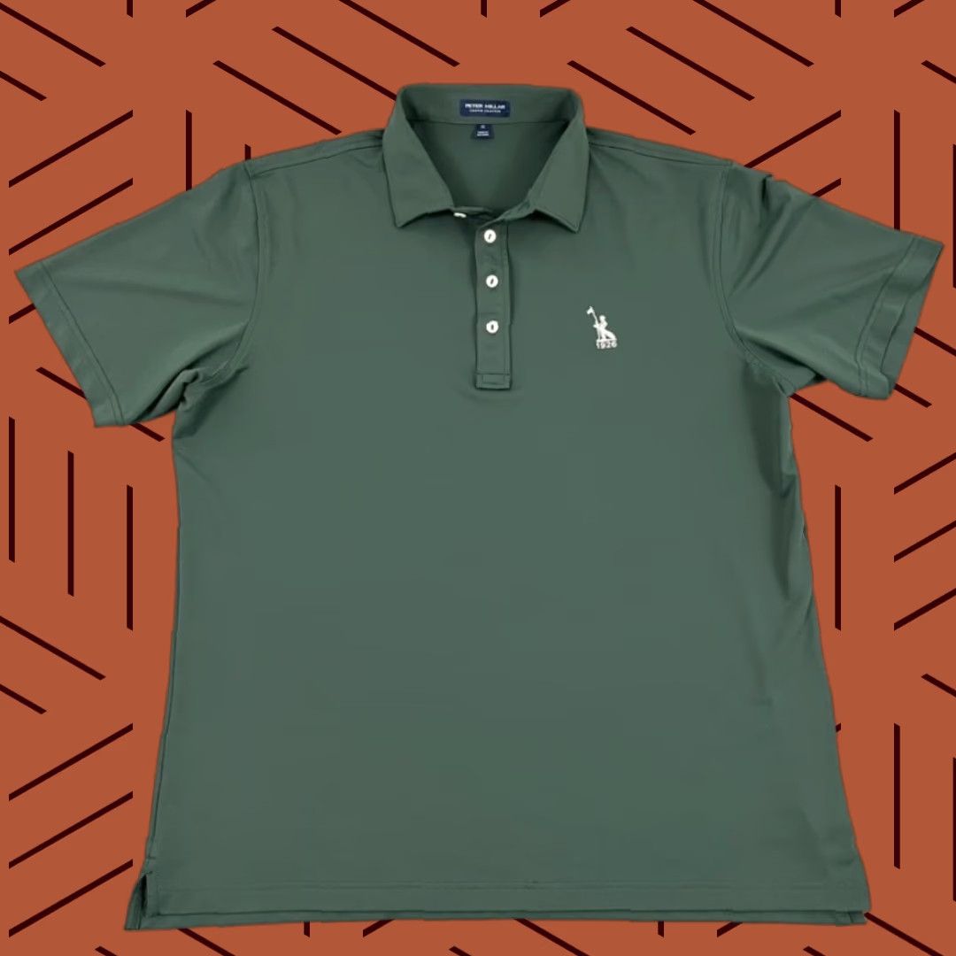 Peter Millar Peter Millar Crown Crafted Performance Golf Polo Men XL Green Rolling Green Golf Club Size US XL / EU 56 / 4 - 1 Thumbnail
