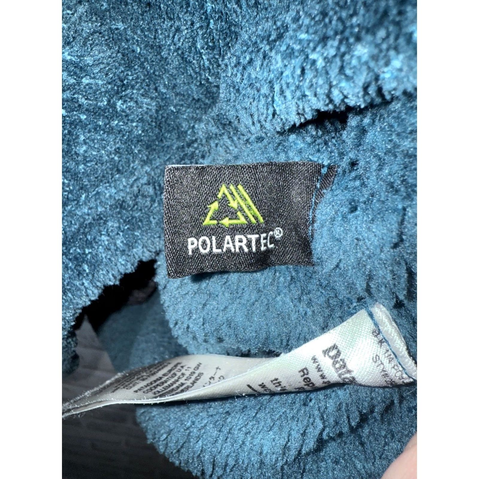 Patagonia Patagonia Womens Fleece Jacket Pullover Snap Button Teal Blue M Women Pullover M Size M / US 6-8 / IT 42-44 - 7 Thumbnail