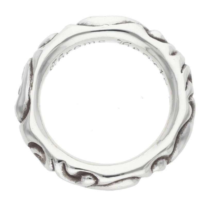 Chrome Hearts Chrome Hearts Scroll Band Silver Ring Size ONE SIZE - 5 Thumbnail