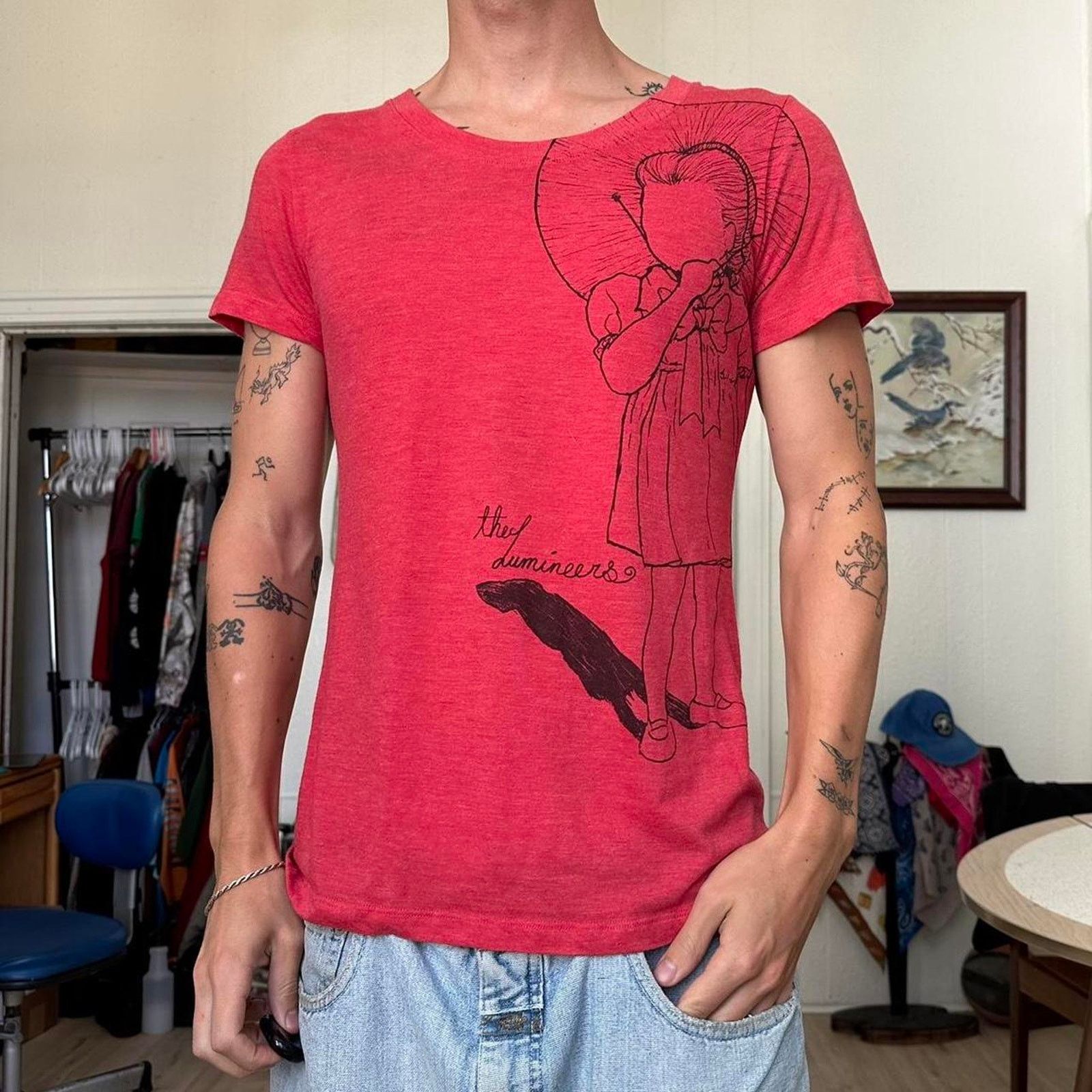 Band Tees Vintage 2000s Alt The Lumineers Graphic Band Tee Shirt Size XL / US 12-14 / IT 48-50 - 3 Thumbnail