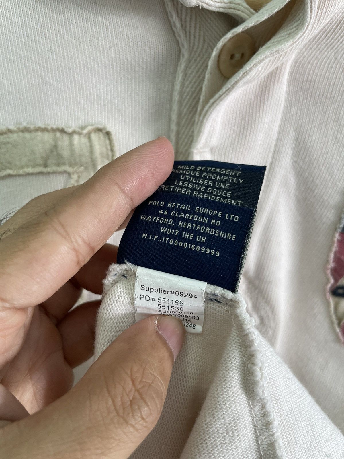 Polo Ralph Lauren Vintage Polo Ralph Lauren 67 USA Flag Size US M / EU 48-50 / 2 - 7 Thumbnail