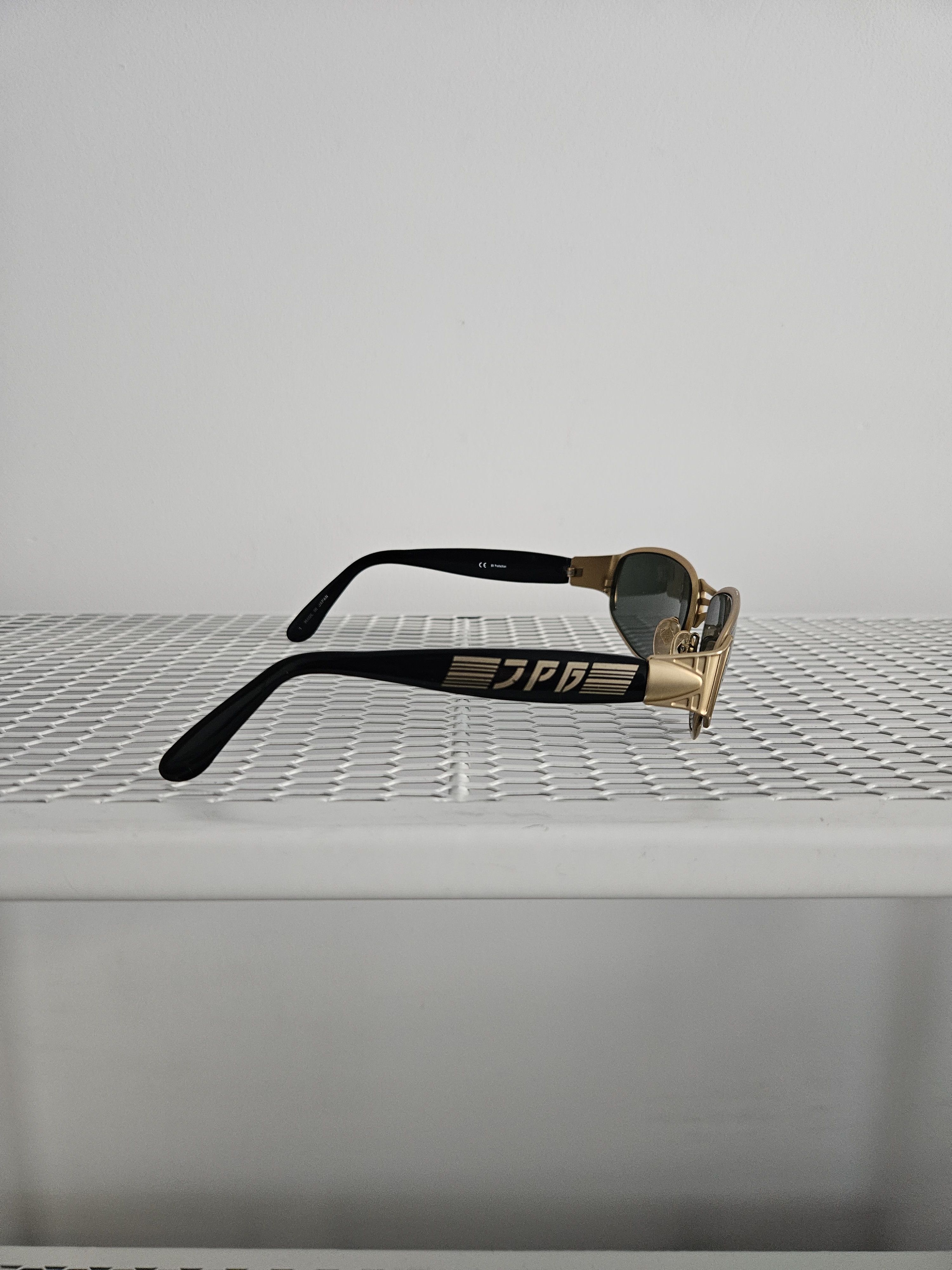 Jean Paul Gaultier Vtg Jean Paul Gaultier 58-6204 big logo oval sunglasses Size ONE SIZE - 2 Thumbnail