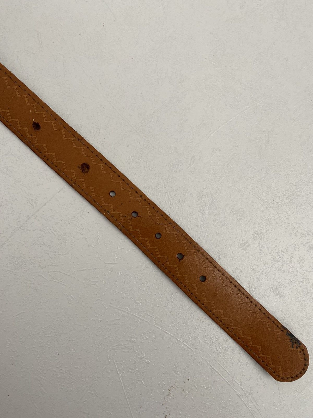 Kapital Vintage Kapital leather belt (Solid brass) Size ONE SIZE - 7 Thumbnail
