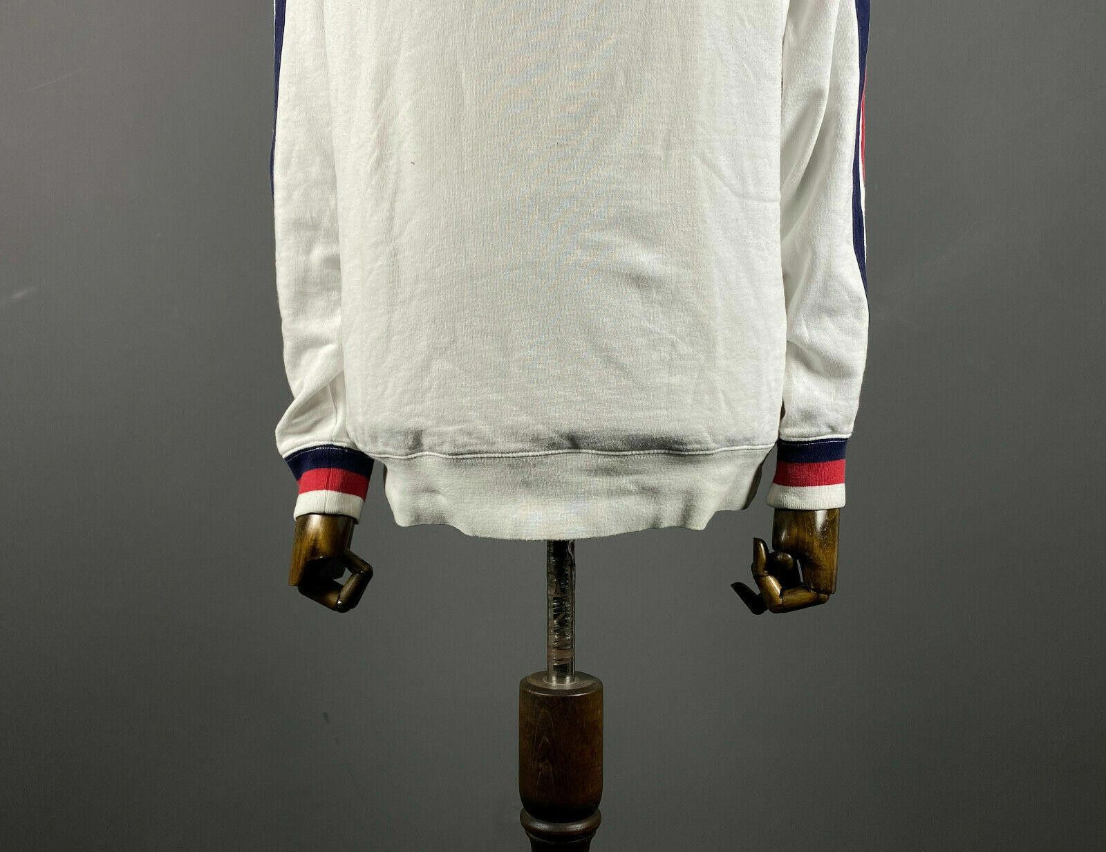 Fila Men FILA White Big Logo Crew Neck Sweatshirt Size XXL Size US XXL / EU 58 / 5 - 3 Thumbnail
