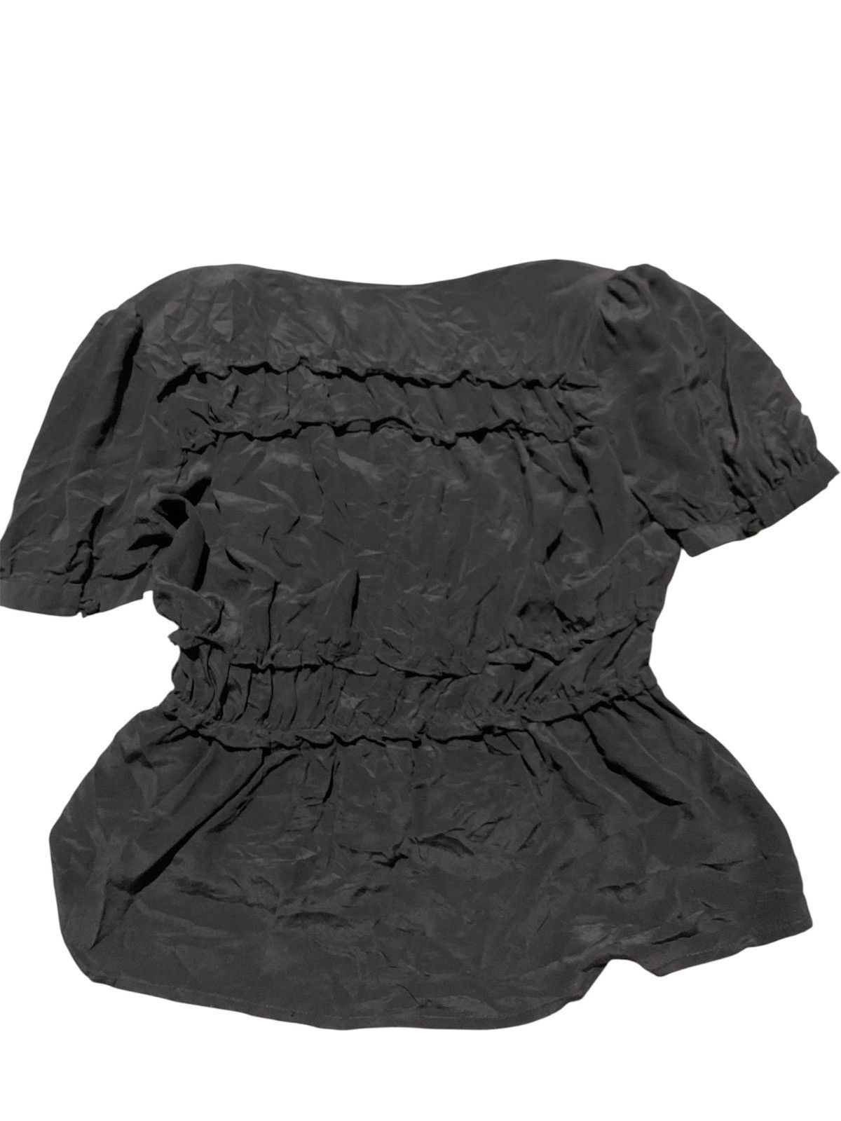 Issey Miyake 🐍 Tsumori Chisato 100% Silk Blouses Size S / US 4 / IT 40 - 2 Thumbnail