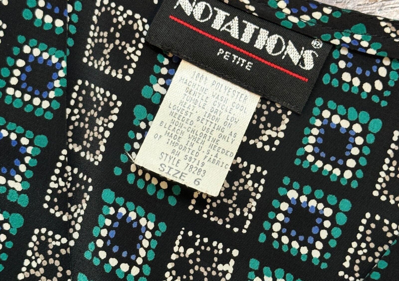 Designer Vintage Funky Groovy NWT Deadstock Button Front Shirt 90s Size M / US 6-8 / IT 42-44 - 5 Thumbnail
