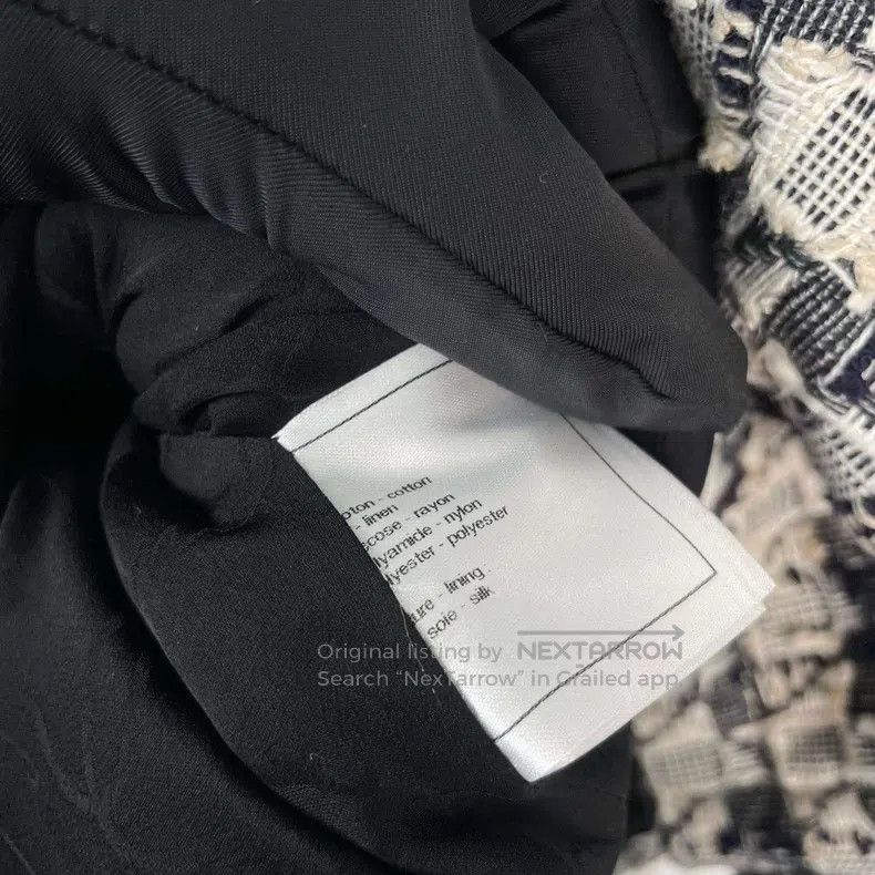 Chanel Chanel Cotton and linen coat Size XS / US 0-2 / IT 36-38 - 4 Thumbnail