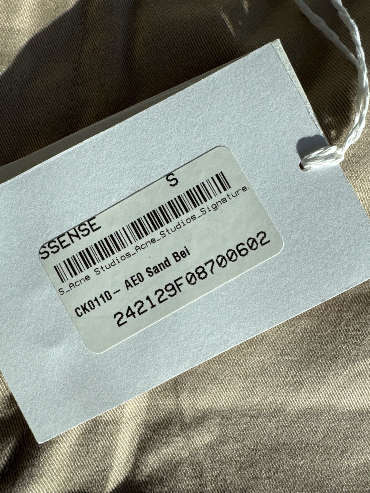Acne Studios Acne Studios loose fit Chino size S. Size US 30 / EU 46 - 12 Thumbnail