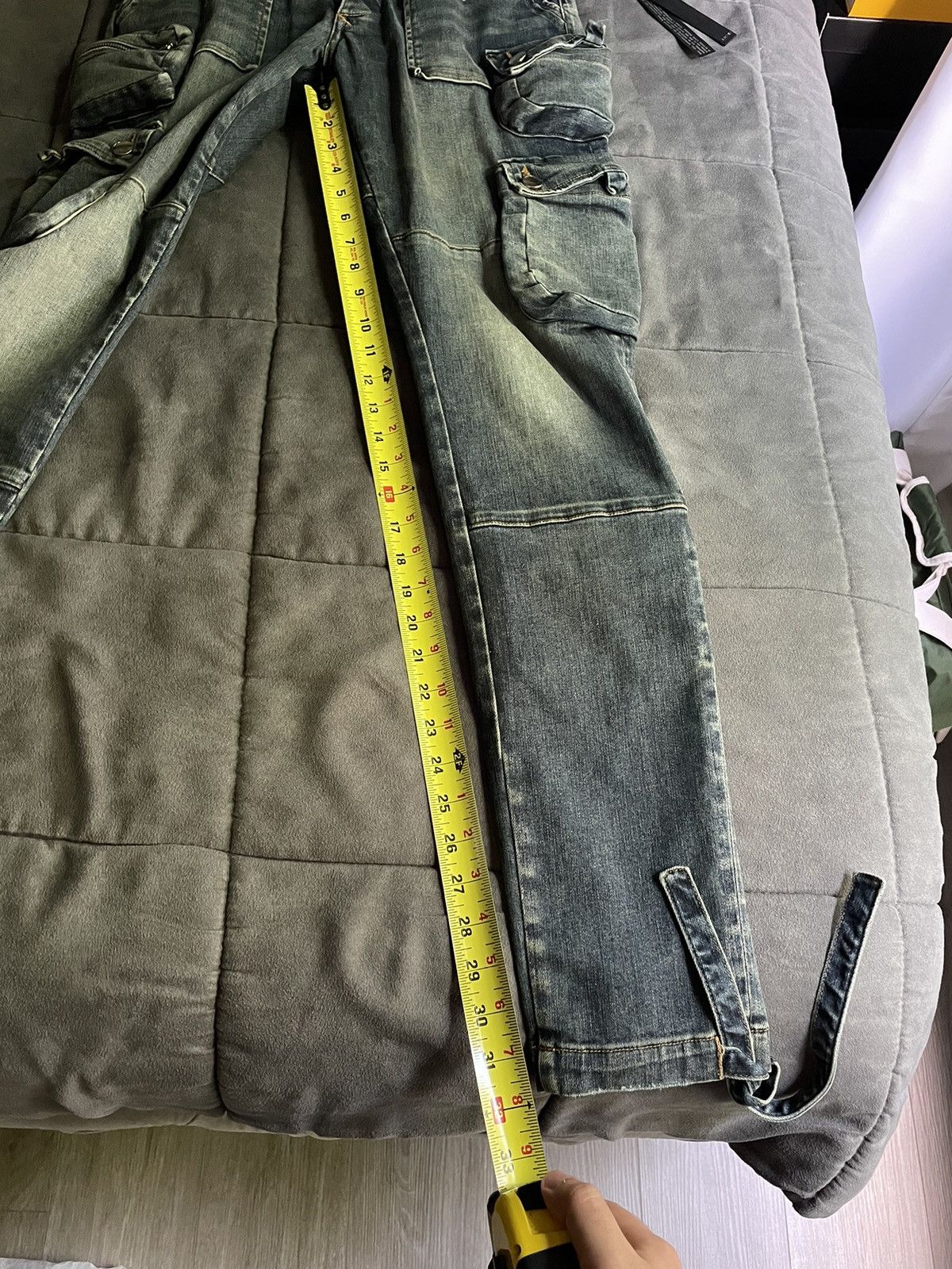 Amiri Amiri Cargo Pocket Jeans Size US 34 / EU 50 - 7 Thumbnail