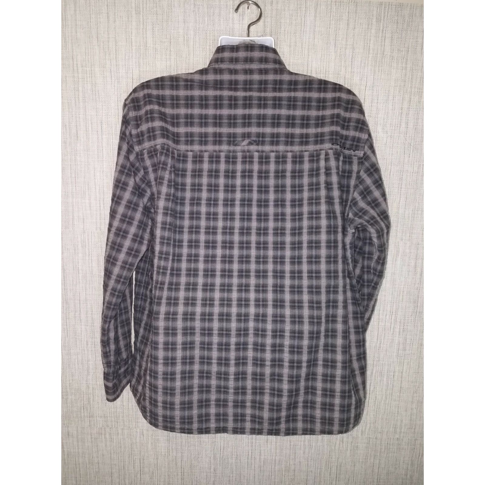 Oakley Oakley Trim Fit Plaid Grey Button-Down Shirt Mens XL Size US XL / EU 56 / 4 - 6 Thumbnail