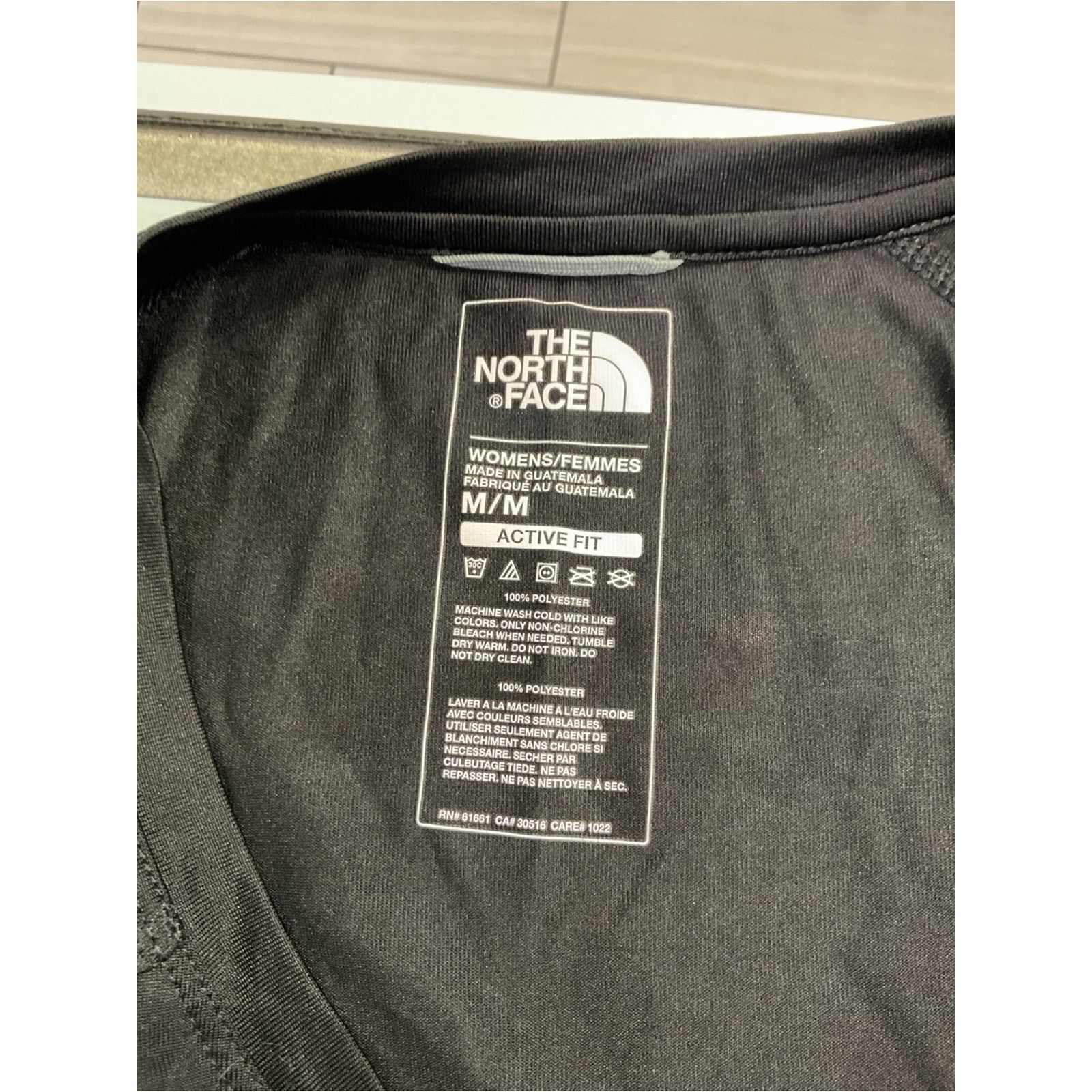 The North Face The North Face FlashDry Black Active Fit Performance Tee Size M / US 6-8 / IT 42-44 - 3 Thumbnail