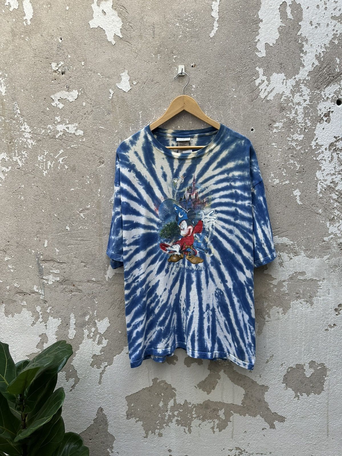 Anime × Disney × Vintage Vintage 90's Disney World Tie Dye XXL Tees Size US XXL / EU 58 / 5 - 1 Thumbnail