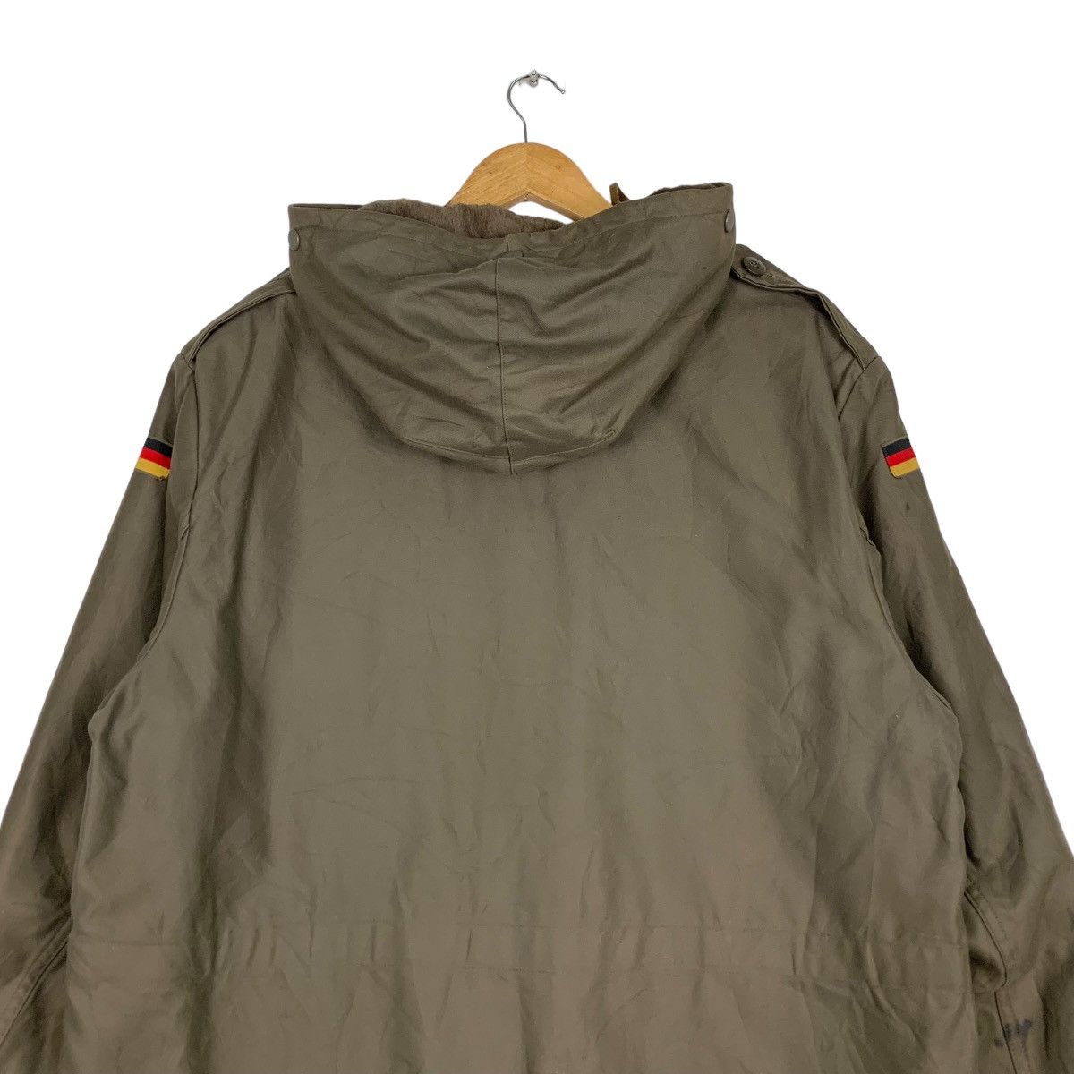 Vintage 88's SCHWARZ PASSAU German Army Fleece Lined Parka #1004-C45 Size US L / EU 52-54 / 3 - 8 Thumbnail