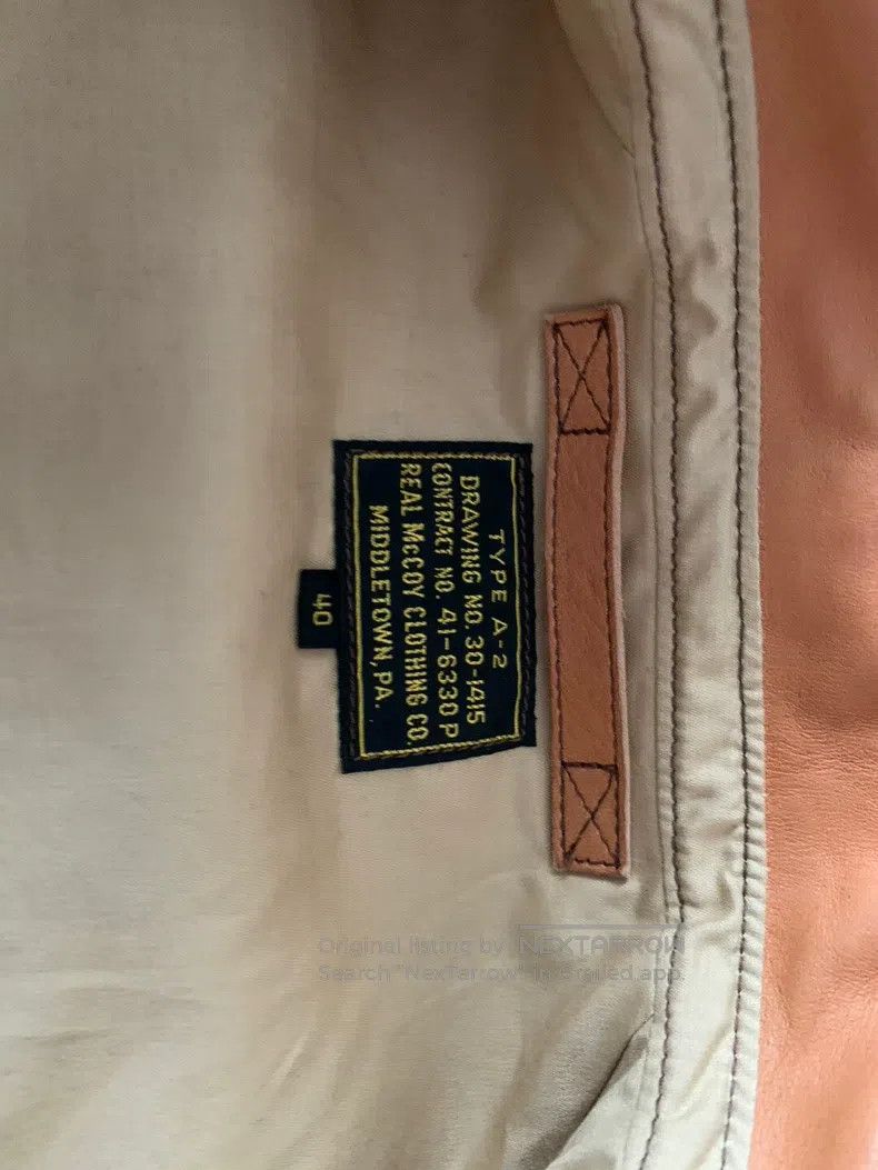 The Real McCoy's The Real McCoys A2 bomber jacket Size US XXS / EU 40 - 4 Thumbnail