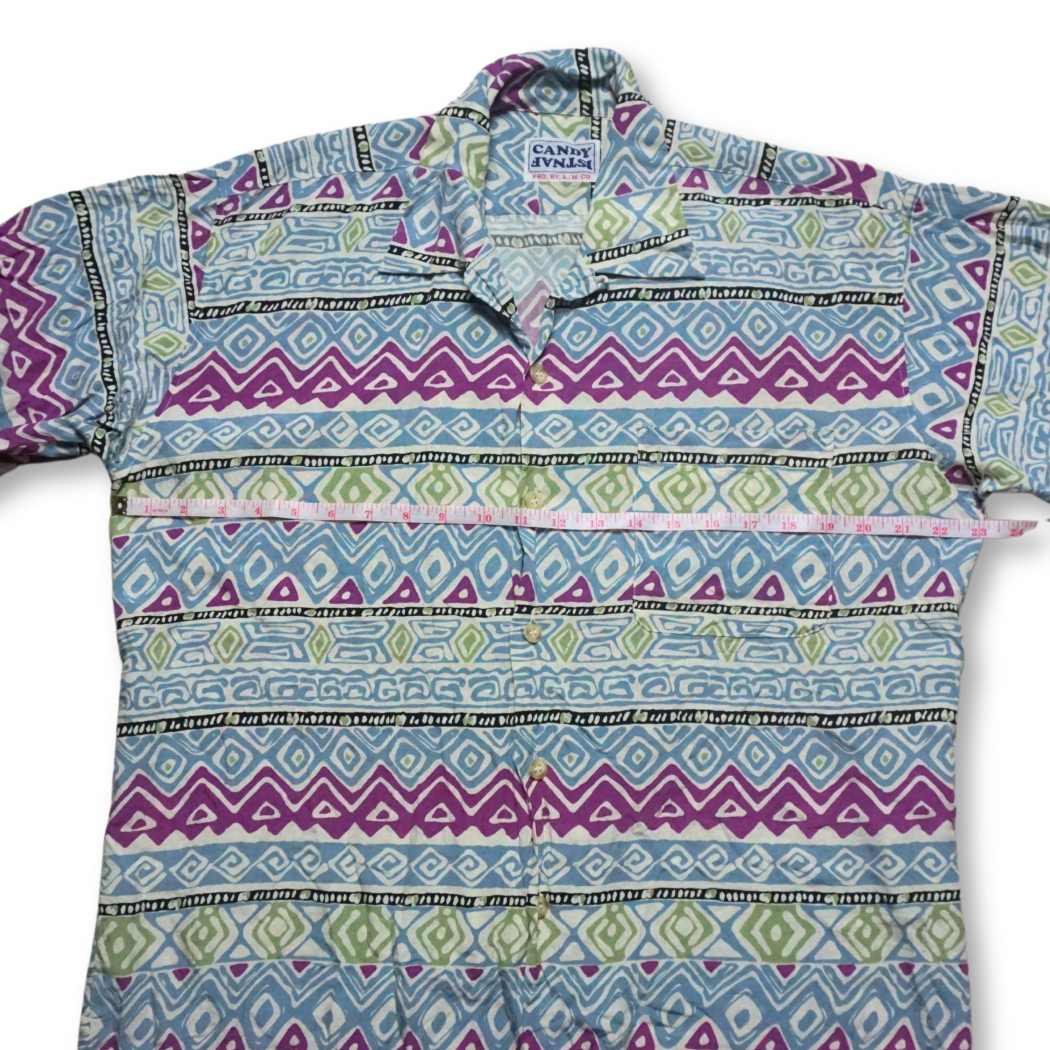Japanese Brand × Native CANDY ISTNAF Hawaiian Boho Casual Short Sleeves Shirt Size US L / EU 52-54 / 3 - 8 Thumbnail