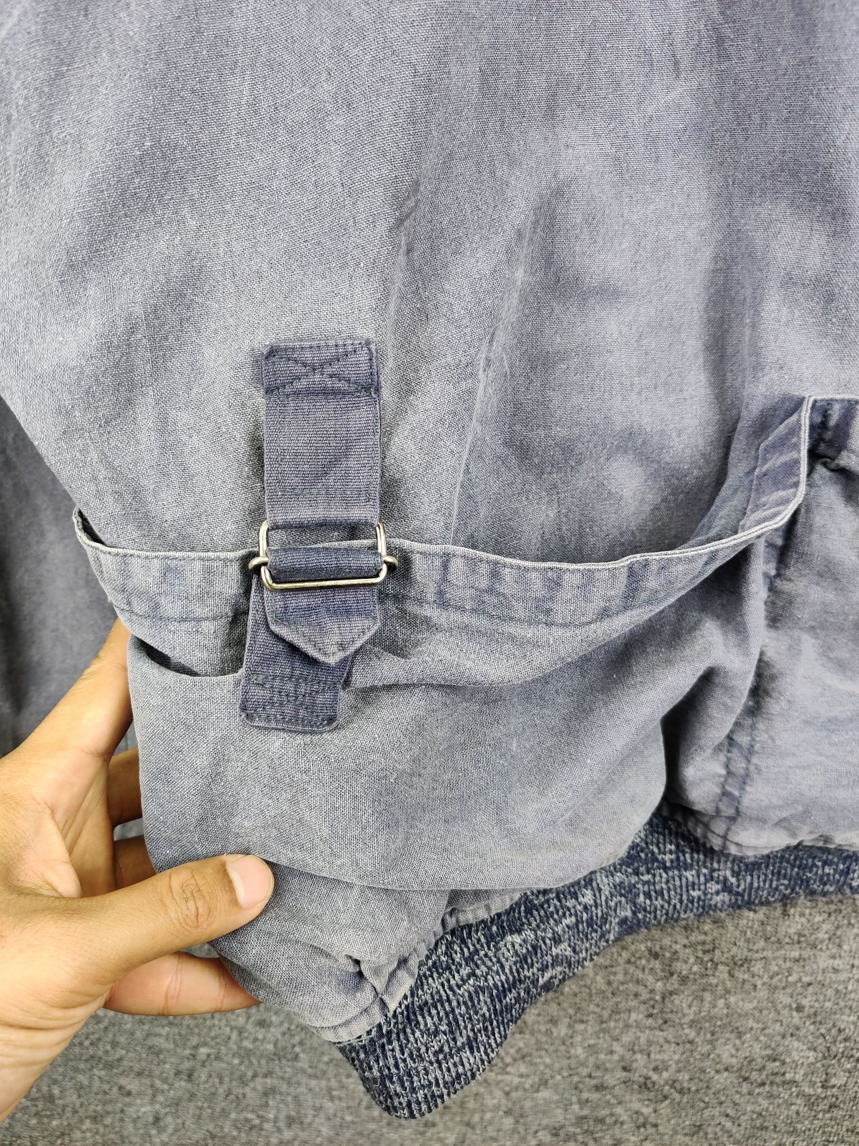 Japanese Brand Vintage King Jonathan Parachute Denim Bomber Jacket Size US XL / EU 56 / 4 - 12 Thumbnail