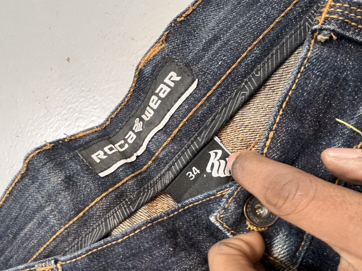Vintage Vintage rocawear baggy fit denim Size US 34 / EU 50 - 7 Thumbnail