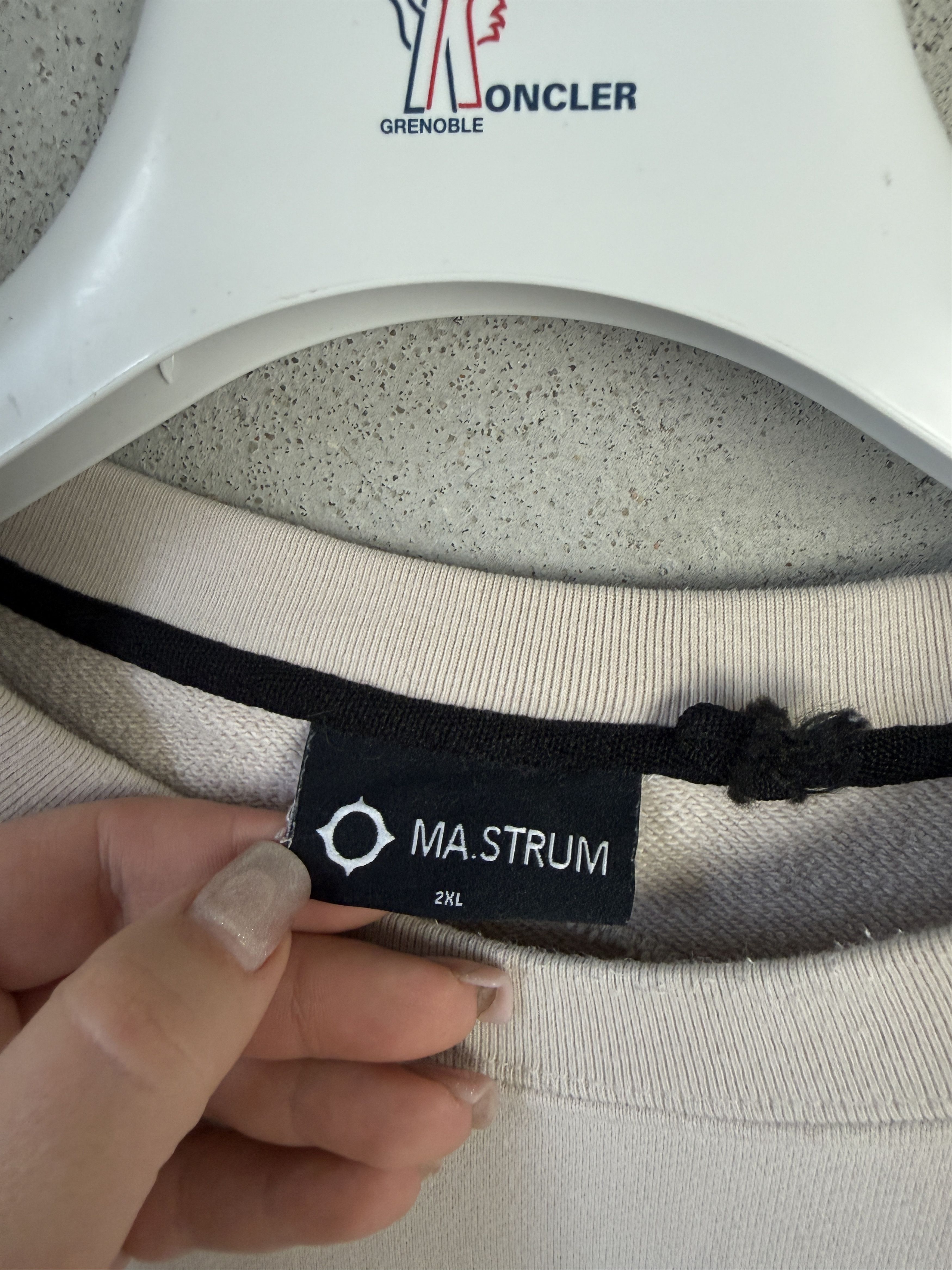 MA.STRUM Ma.Strum sweatshirt crewneck casual skate rap Size US XXL / EU 58 / 5 - 4 Thumbnail