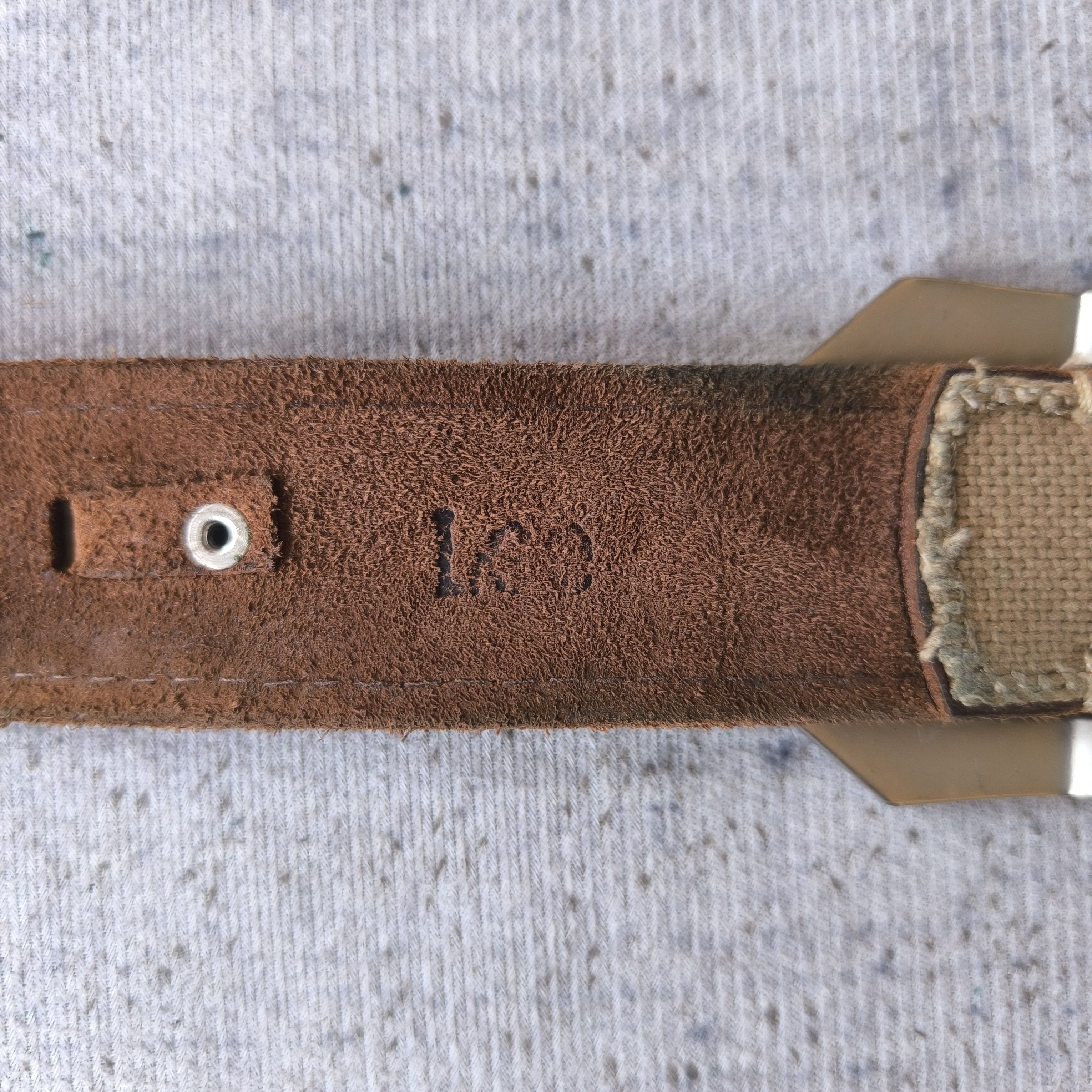 PPFM ❇️ Vintage lee jeans garrison cowboy style leather belt Size ONE SIZE - 9 Thumbnail