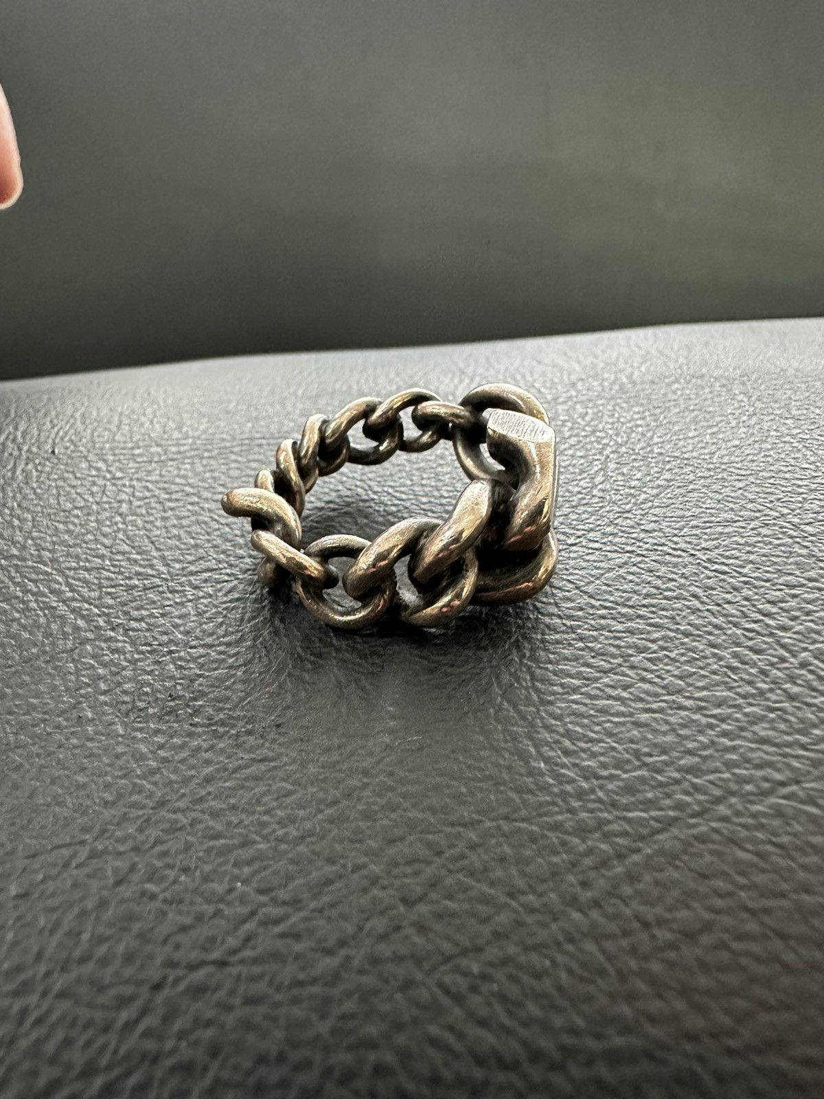 Werkstatt Munchen WERKSTATT:MUNCHEN Ring Mixed Chain Size ONE SIZE - 4 Thumbnail