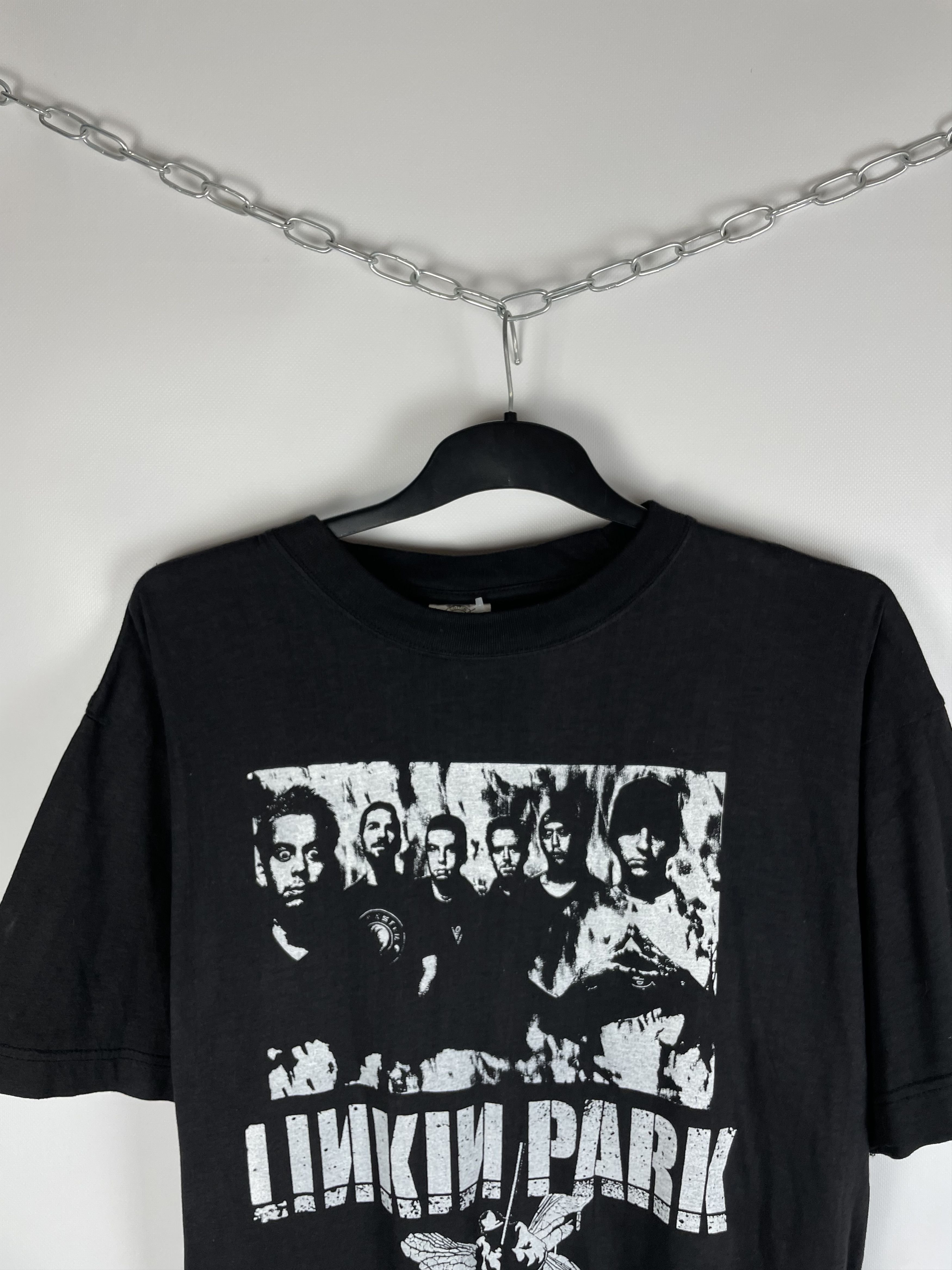 Band Tees Linkin Park vintage tee 90s Size US XL / EU 56 / 4 - 4 Thumbnail