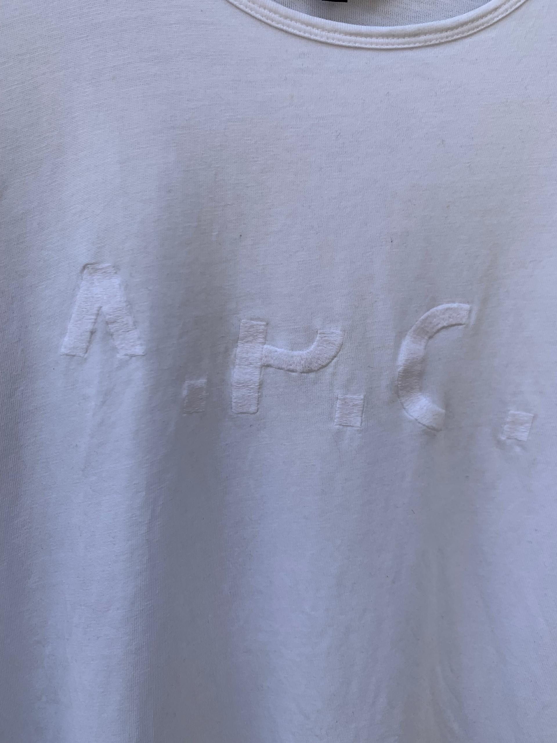 A.P.C. Vintage A.P.C Paris White Tee Size US S / EU 44-46 / 1 - 7 Thumbnail