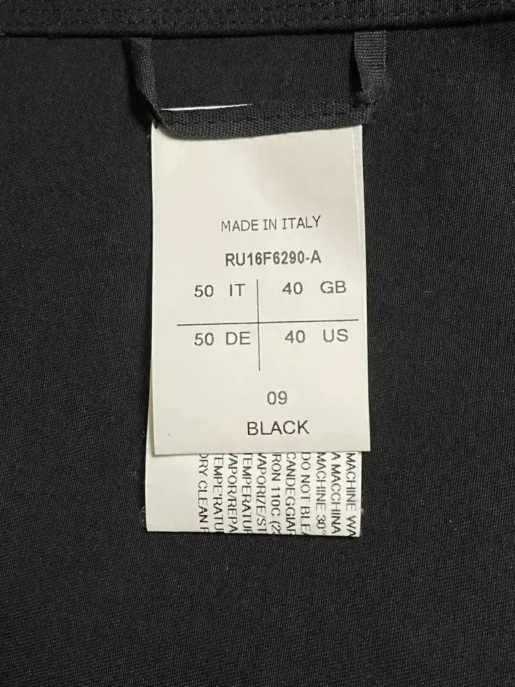 Rick Owens Rick Owens Triple Black Jacket-2507 Size US M / EU 48-50 / 2 - 3 Thumbnail