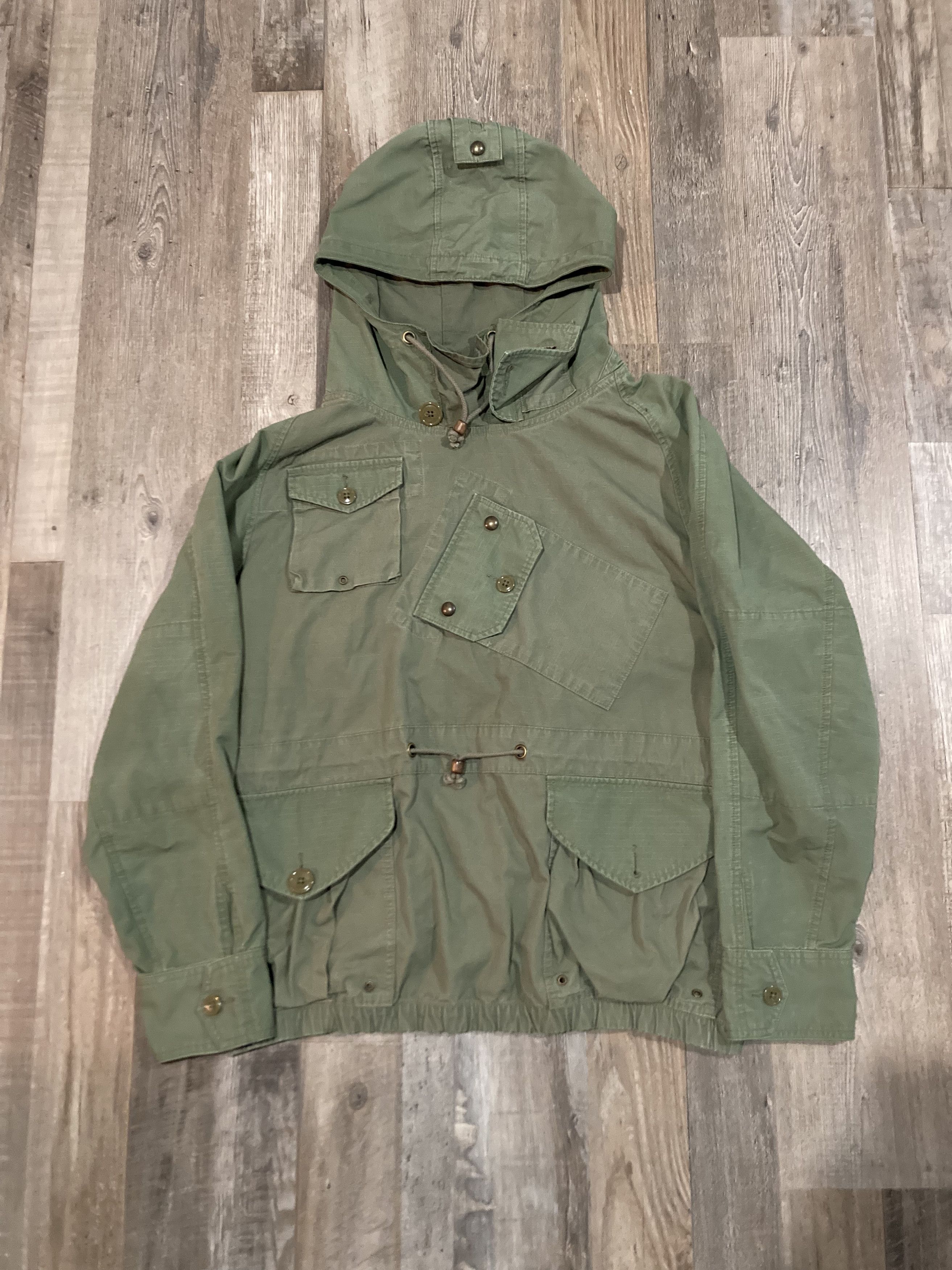 Military anorak jacket best sale