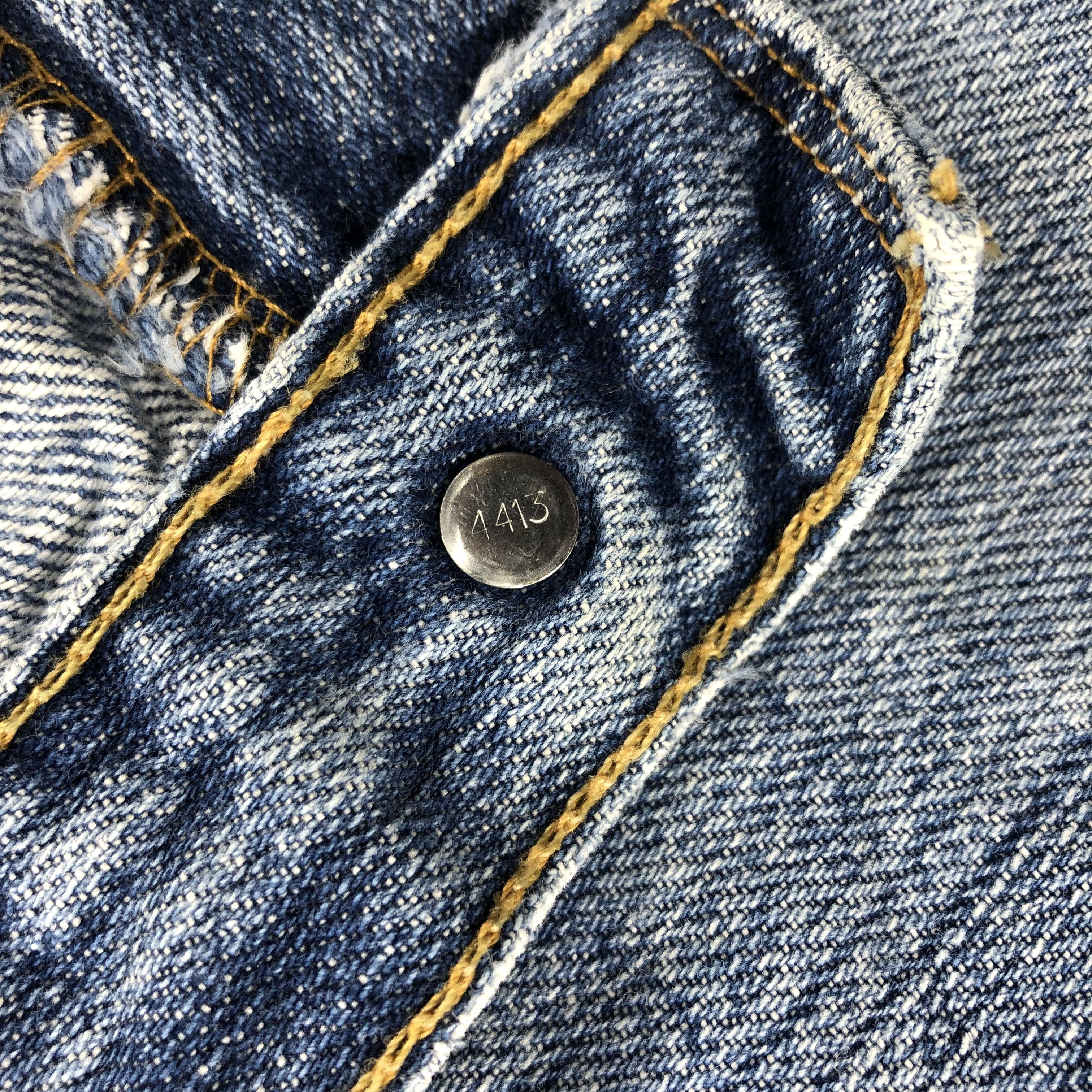 Levi's Vintage Blue Wash Levis 550 Jeans-J2067 Size US 43 - 13 Thumbnail