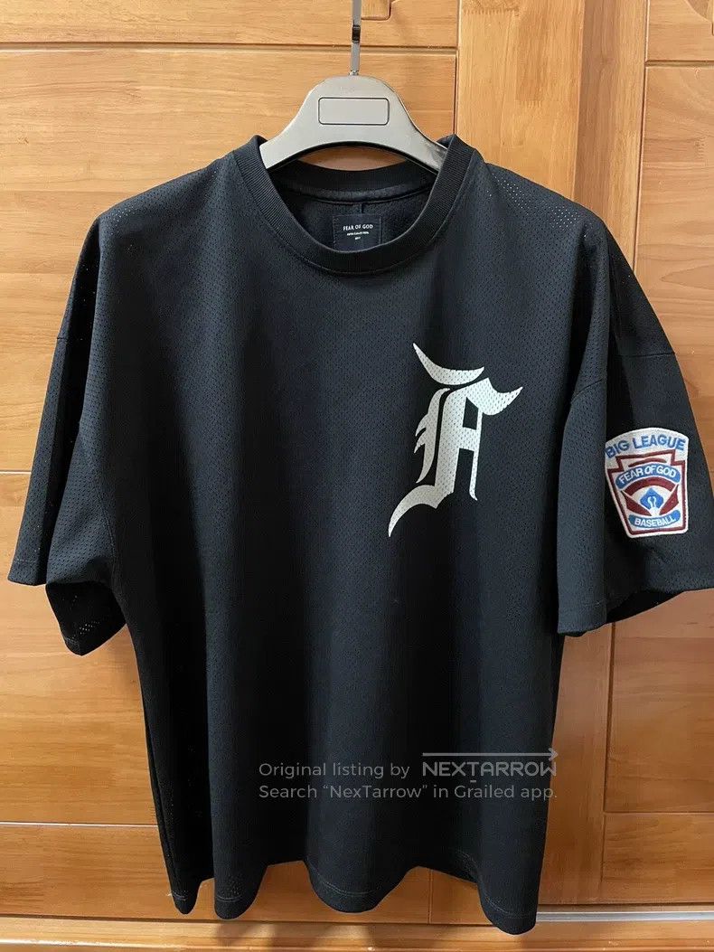 Fear of God Fear of God 5th black mesh short sleeves Size US M / EU 48-50 / 2 - 1 Thumbnail